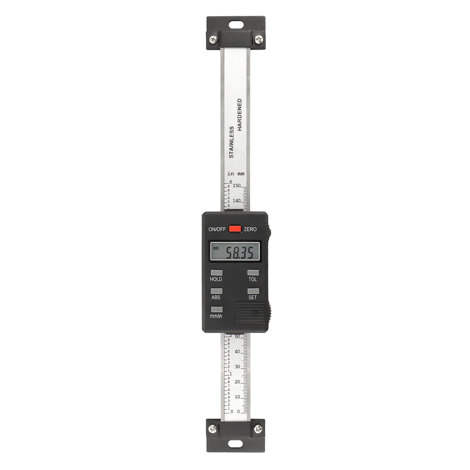 Digital caliper horizontal
