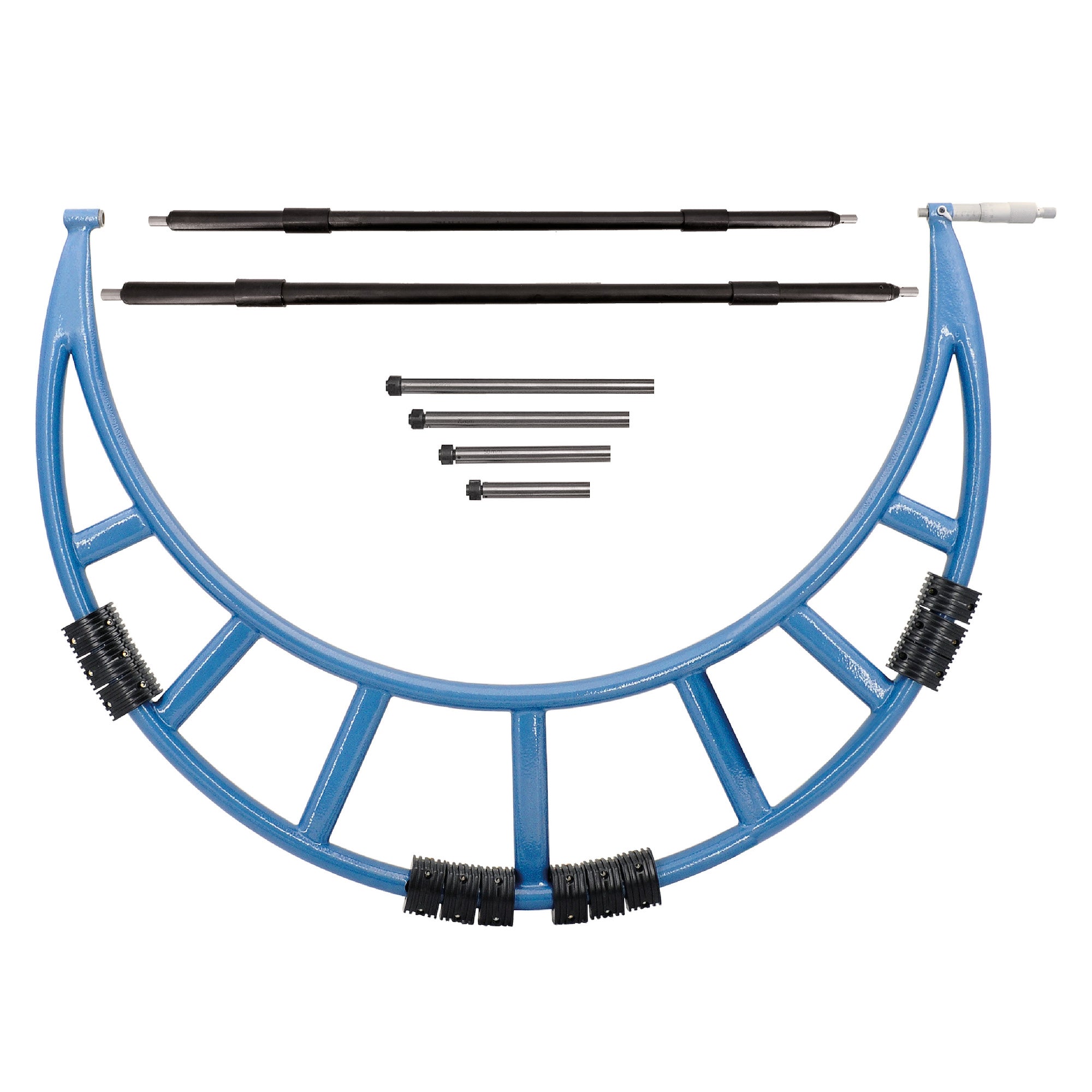 Bügelmessschraube mit auswechselbaren Einsätzen