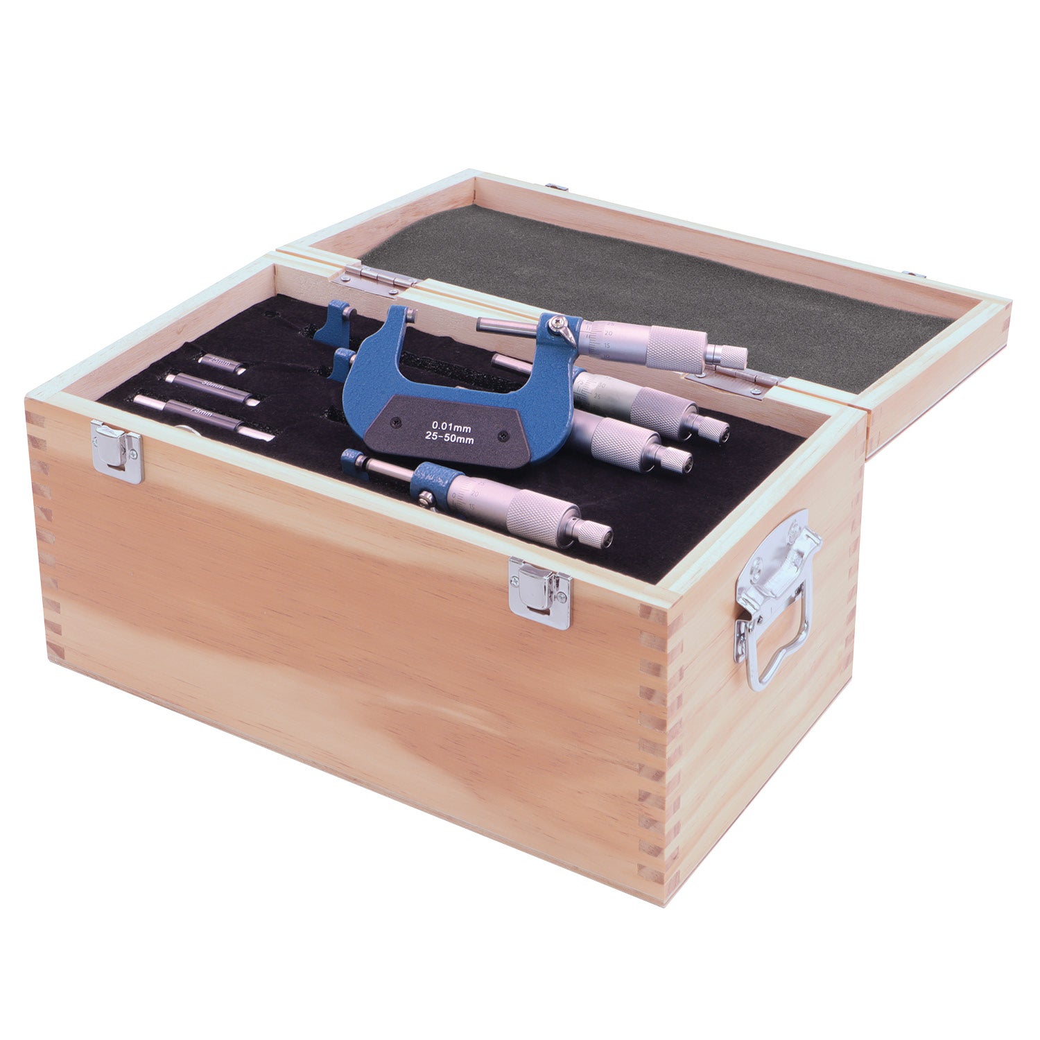 Bügelmessschrauben-Satz analog 0,01 mm