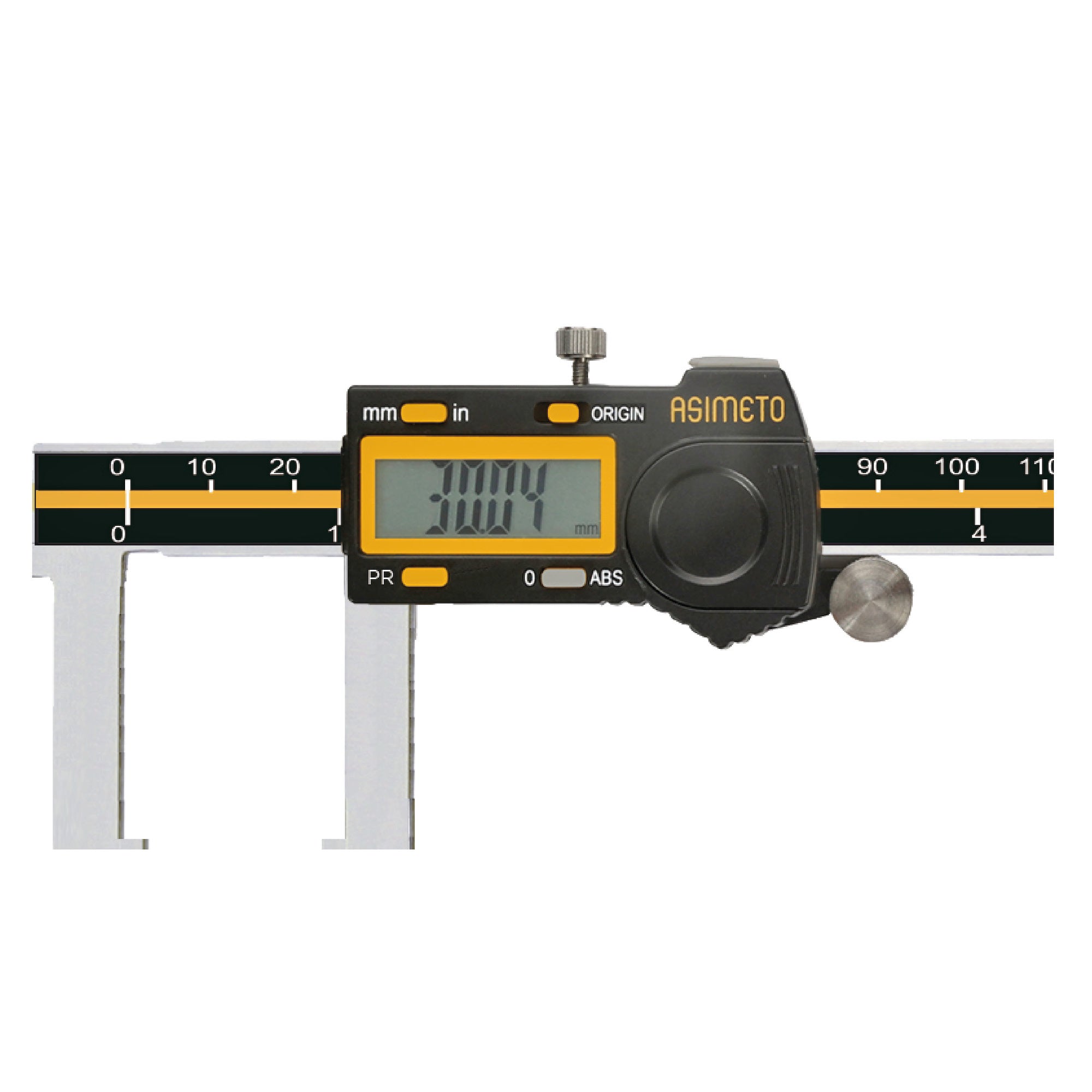 Digitaler Messschieber für Außennuten