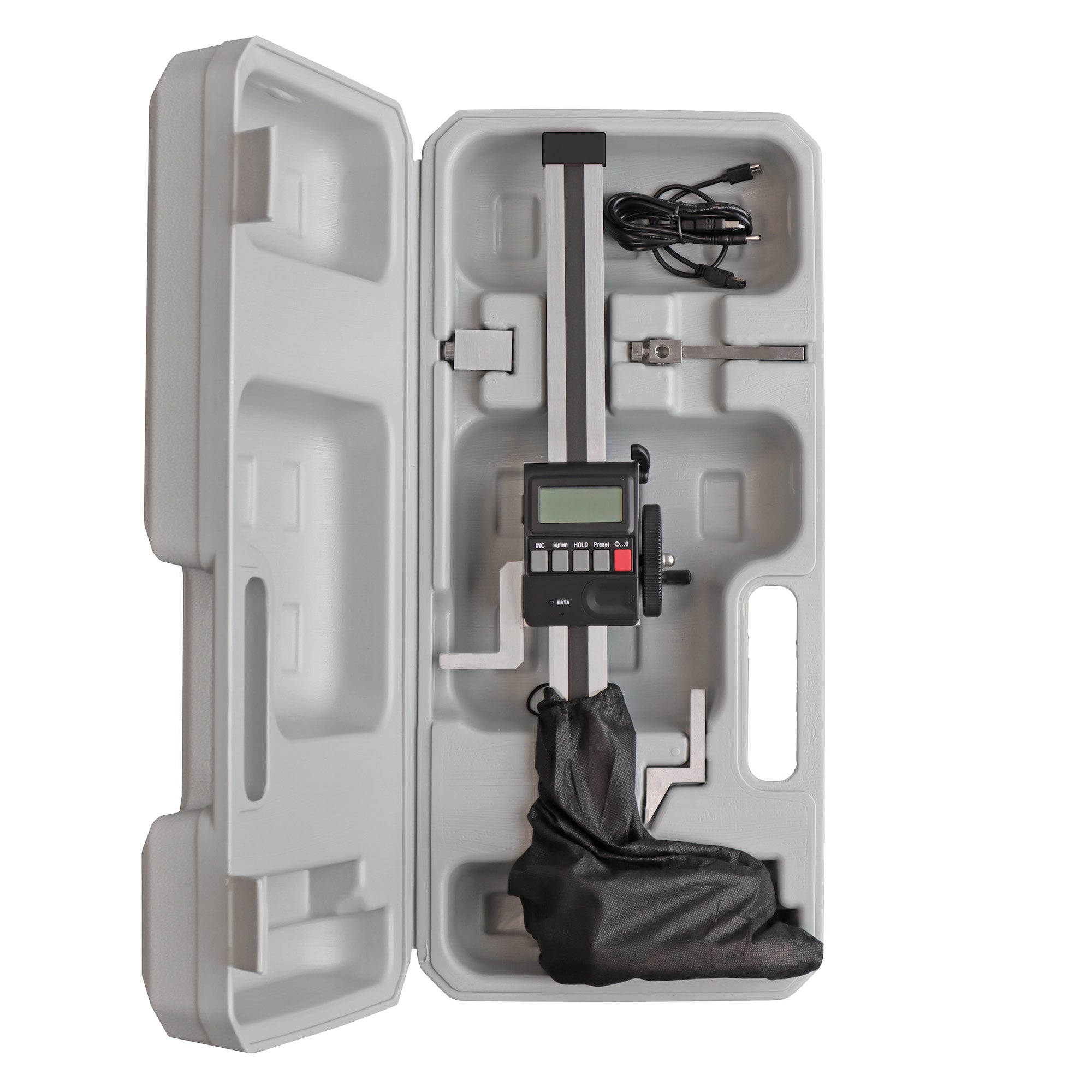 Höhenmess- und Anreißgerät mit Bluetooth Datenübertragung