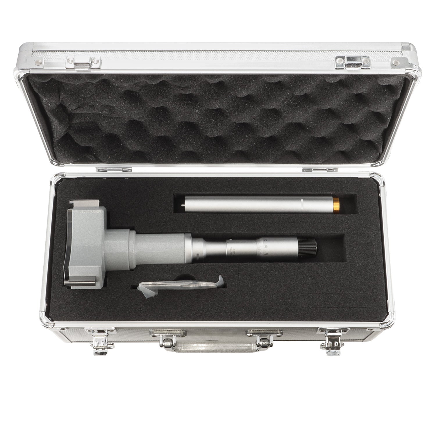 Dreipunkt-Innenmessschraube analog (bis 200 mm)