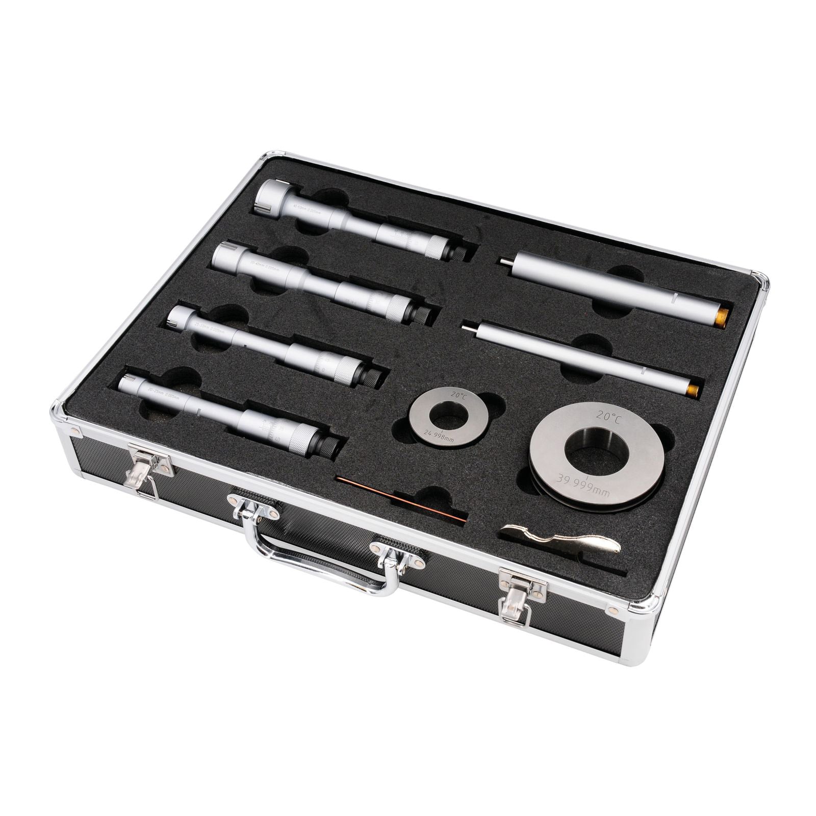 Dreipunkt Innenmessschrauben analog Set