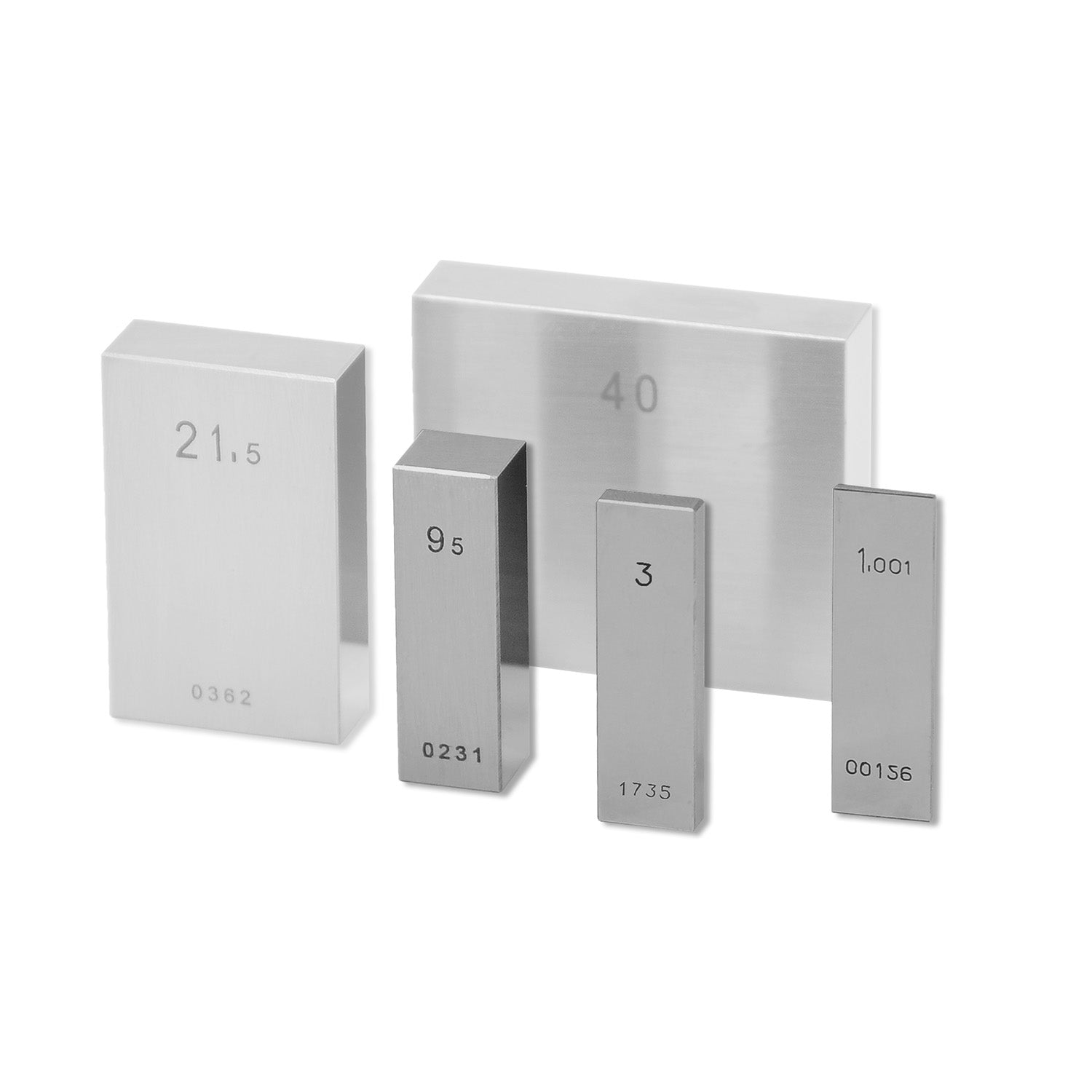 Einzel-Endmaße Hartmetall klein