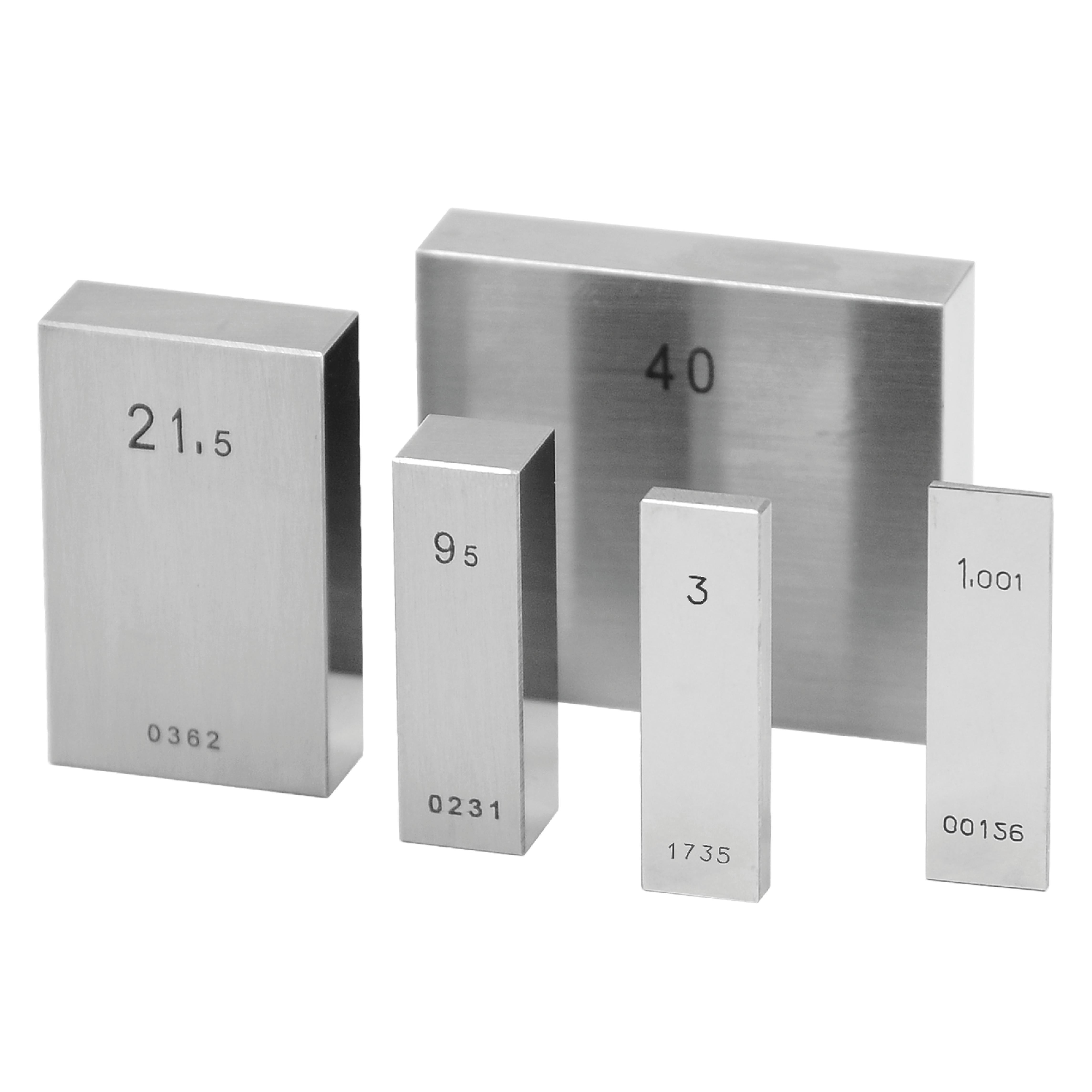 Einzel-Parallelendmaß Stahl Gen. 1 (0,5–100mm)