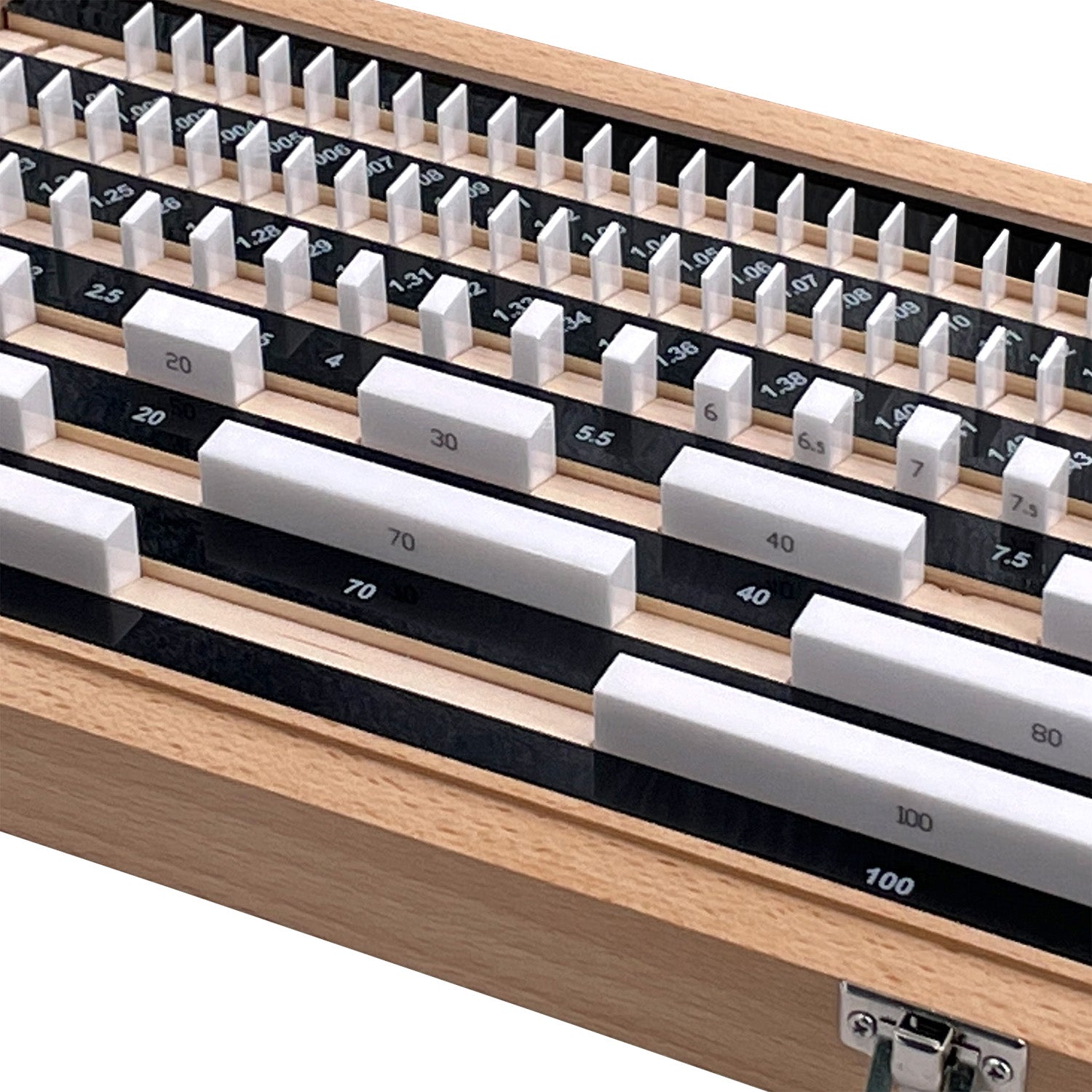 87-piece ceramic gauge block set