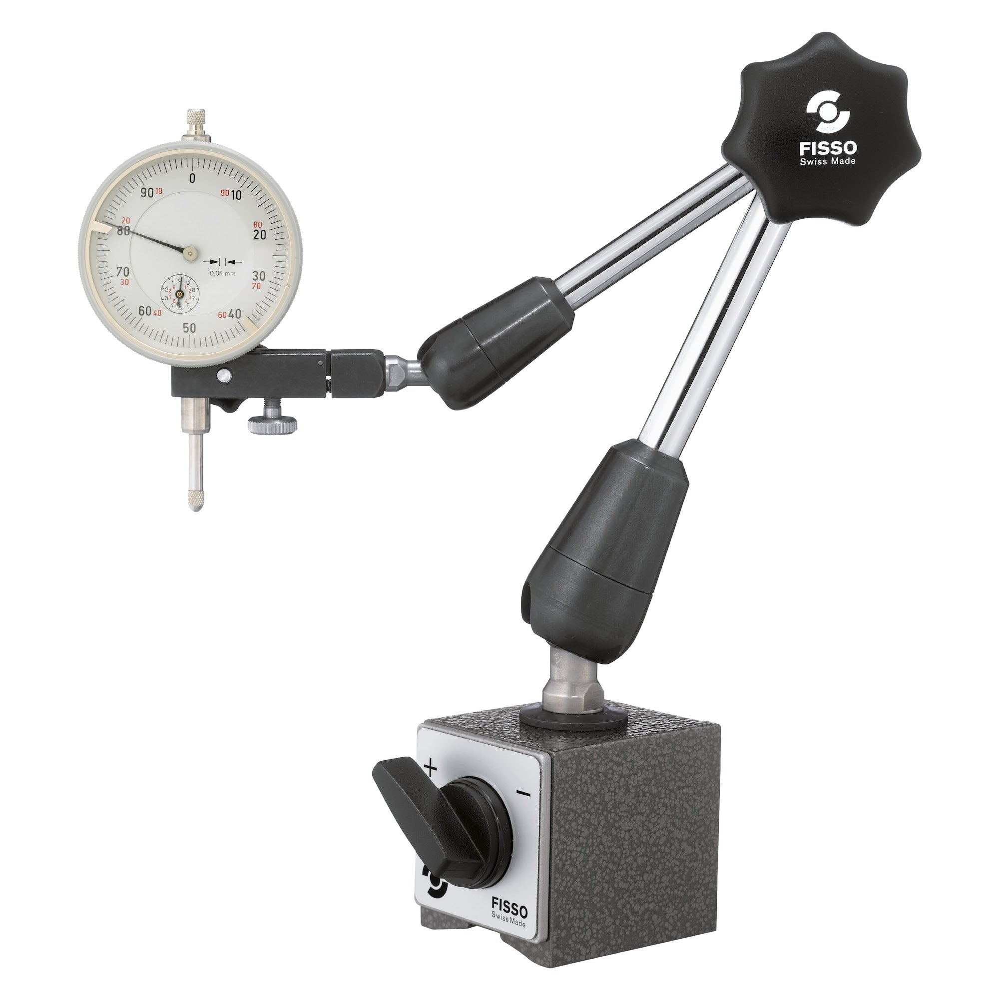 Classic 3300-28 mit Schaltmagnet 220mm Gelenkstativ 3D FISSO