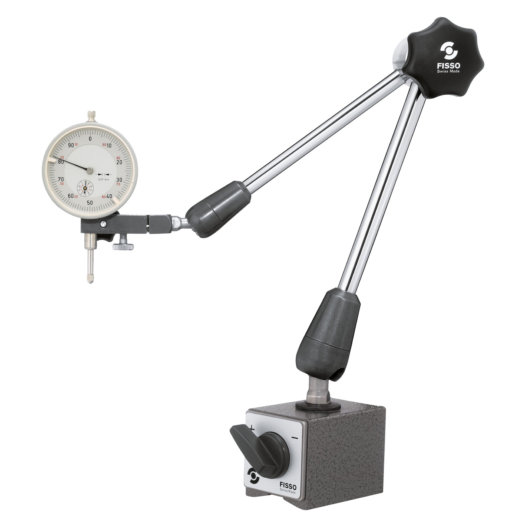Classic 4400-45 mit Schaltmagnet 220mm Gelenkstativ 3D FISSO