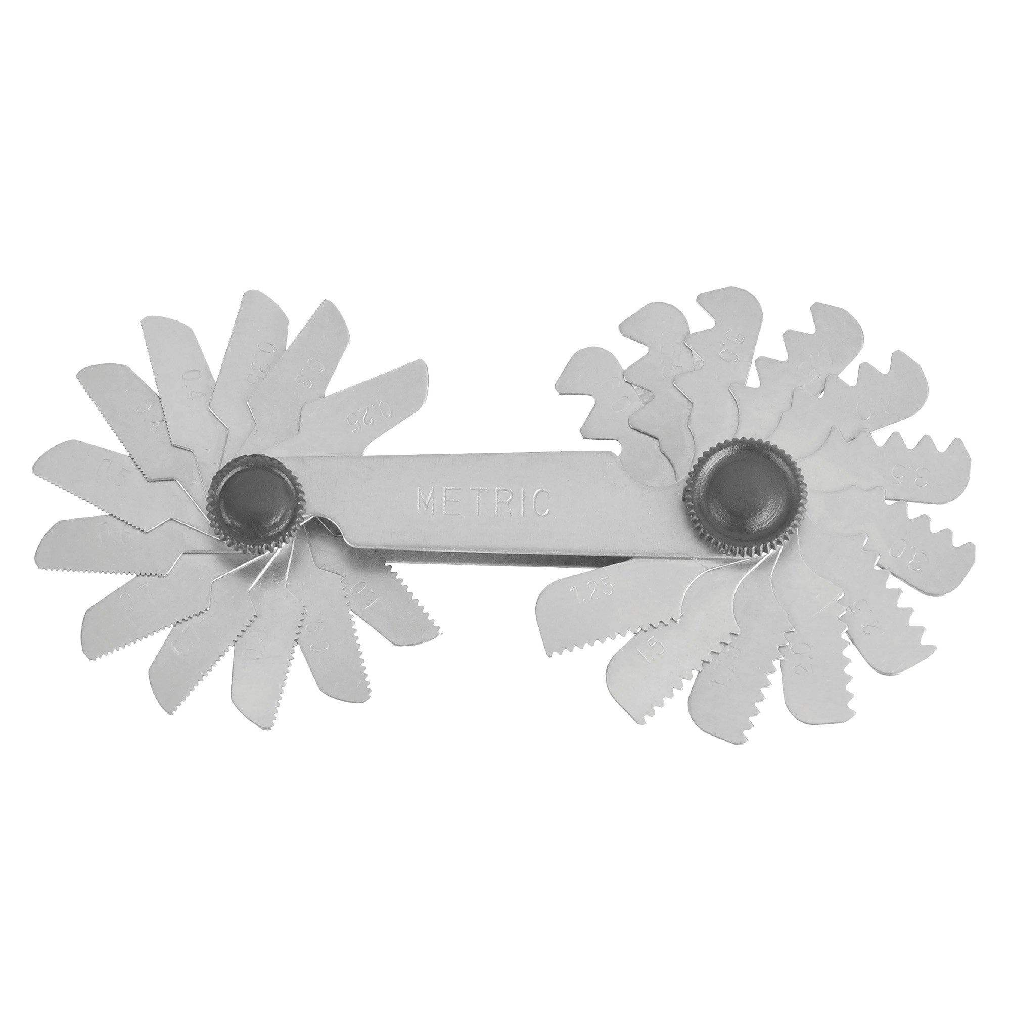 Gewindeschablone metrisch Whitworth Rohrgewinde