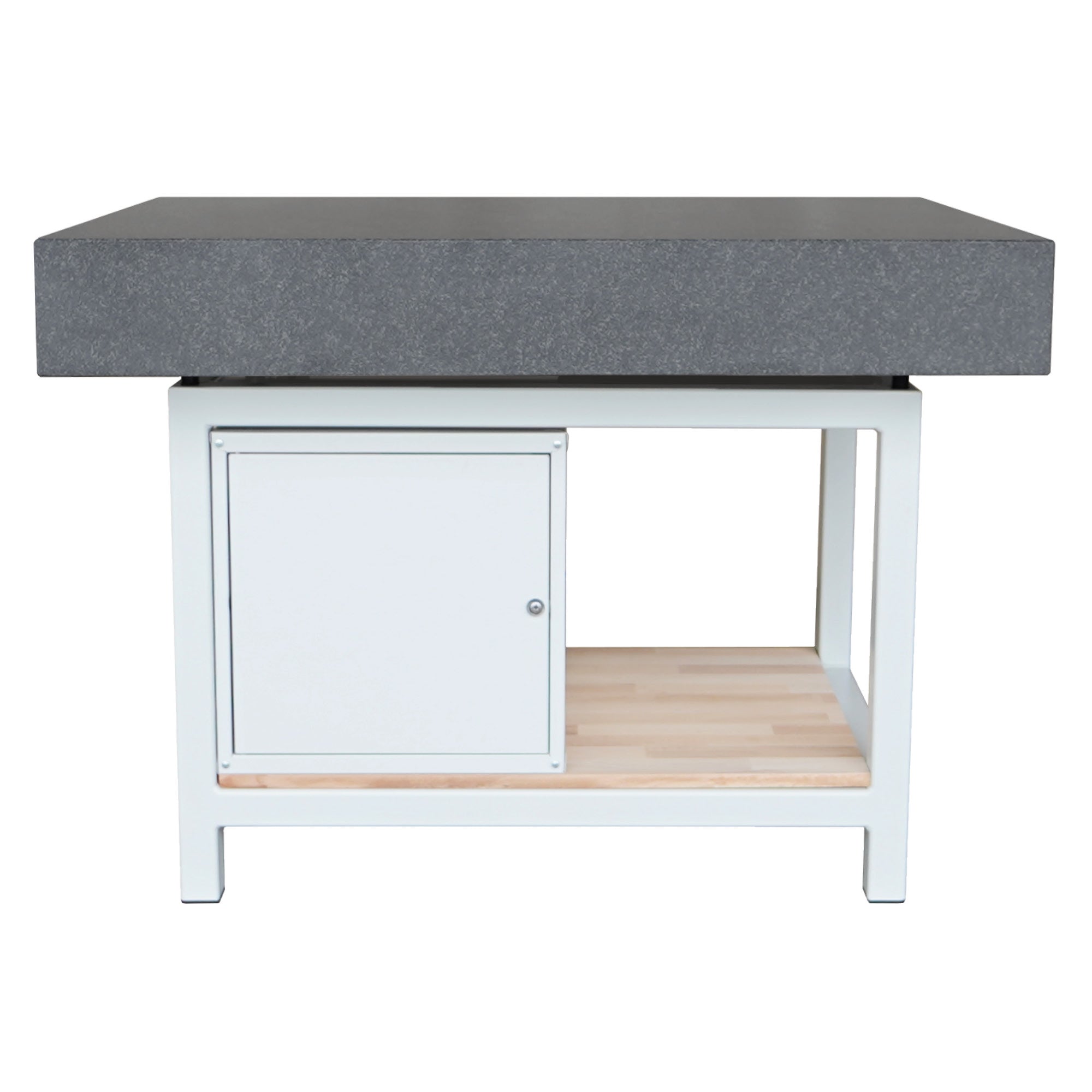 Granitplatte mit Werkzeugschrank