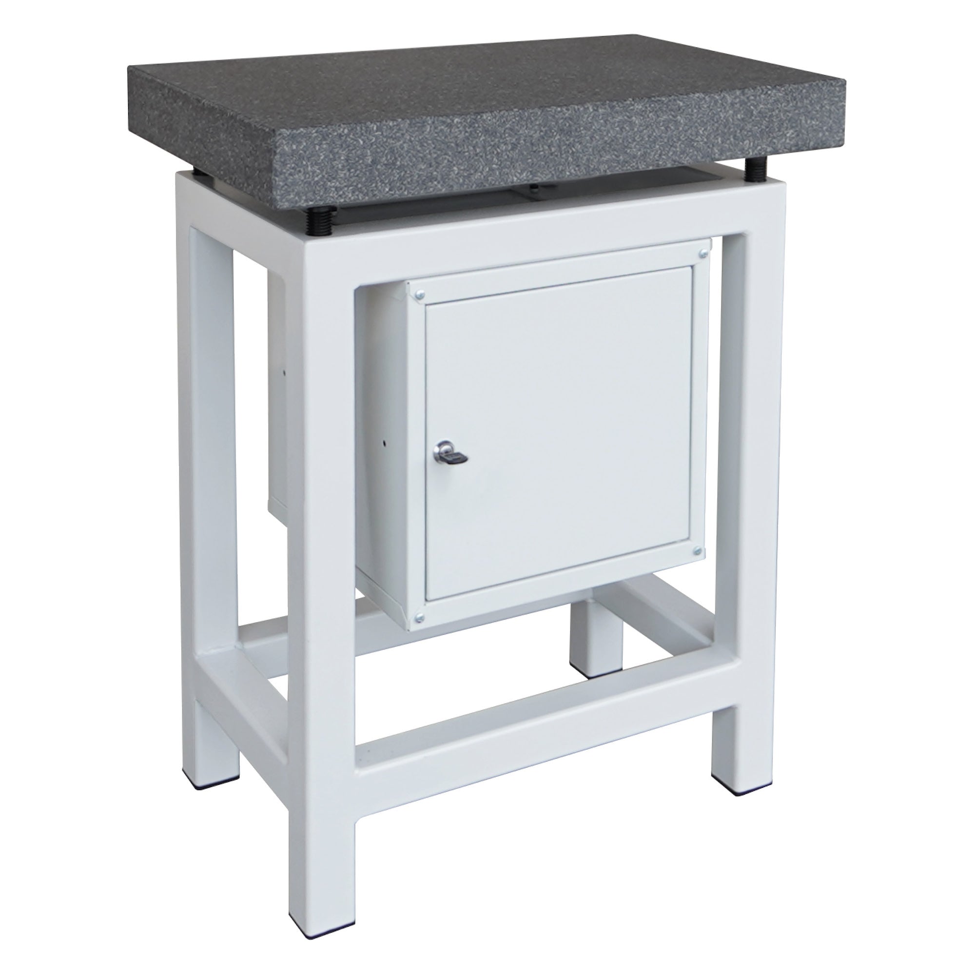 Granitplatte mit Werkzeugschrank