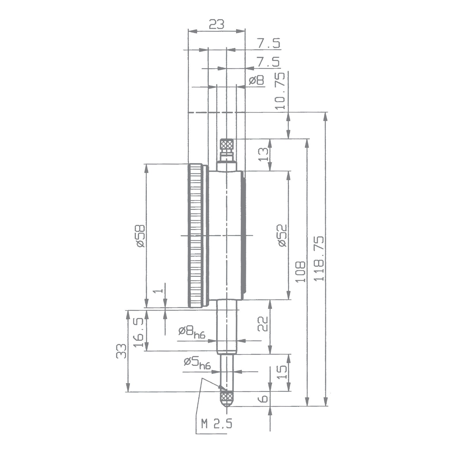 Käfer MU 52 T Zeichnung