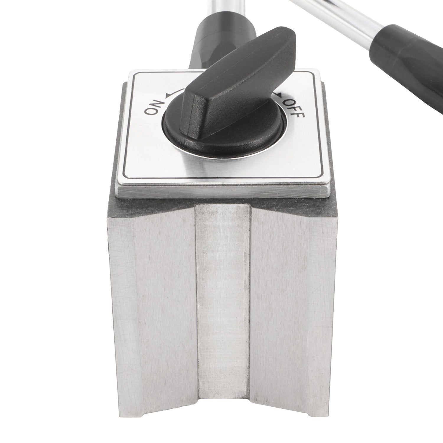 Magnetic measuring stand with articulated arm