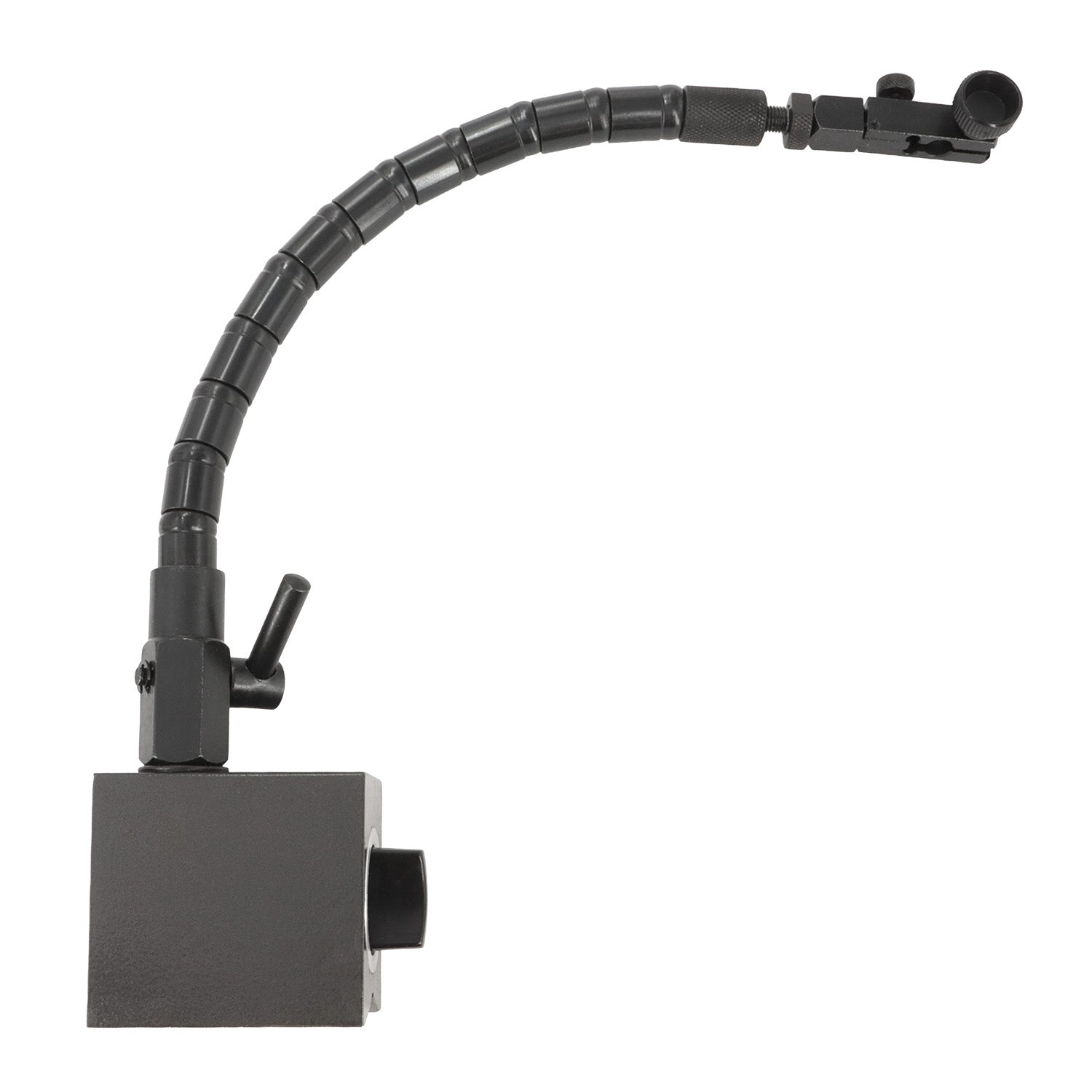 Magnetstativ mit flexiblem Stahlgliederarm