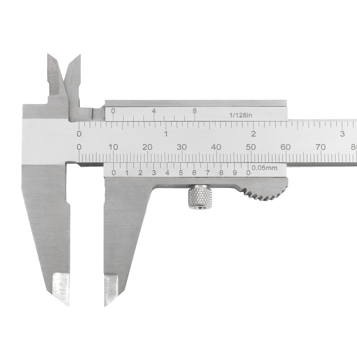 Premium caliper with double prism guide