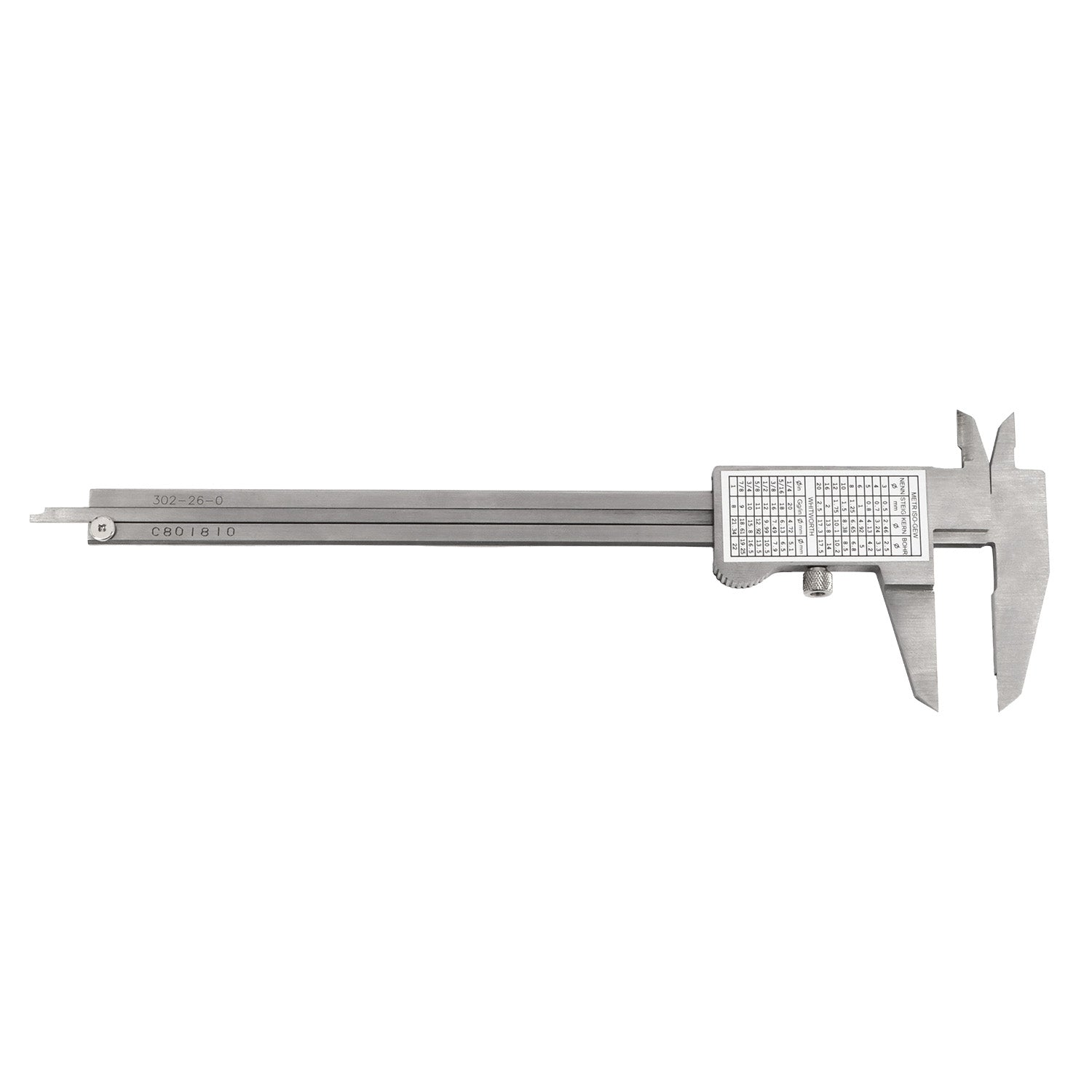 ASIMETO caliper parallax-free