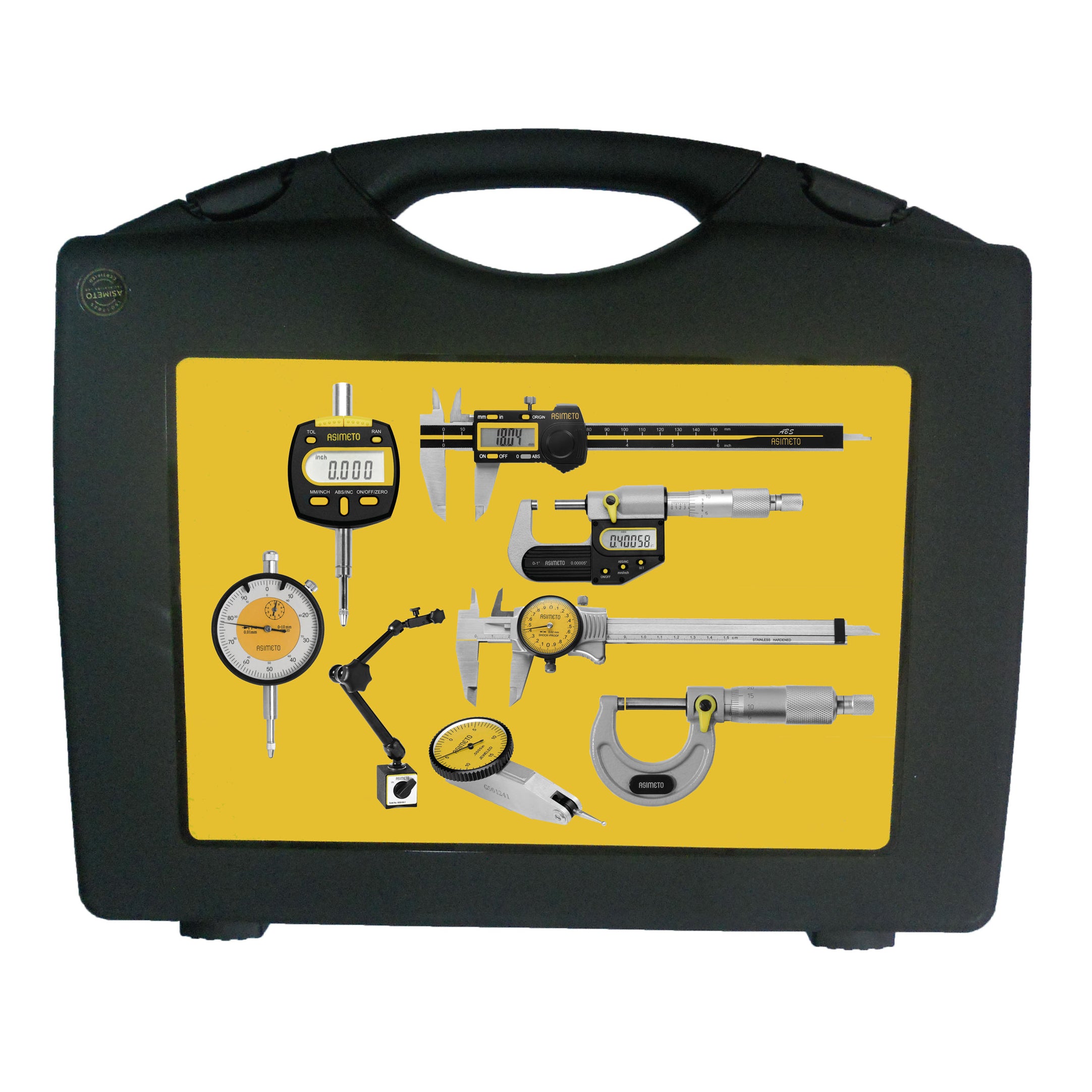 Messzeugsatz digital/analog 8-teilig