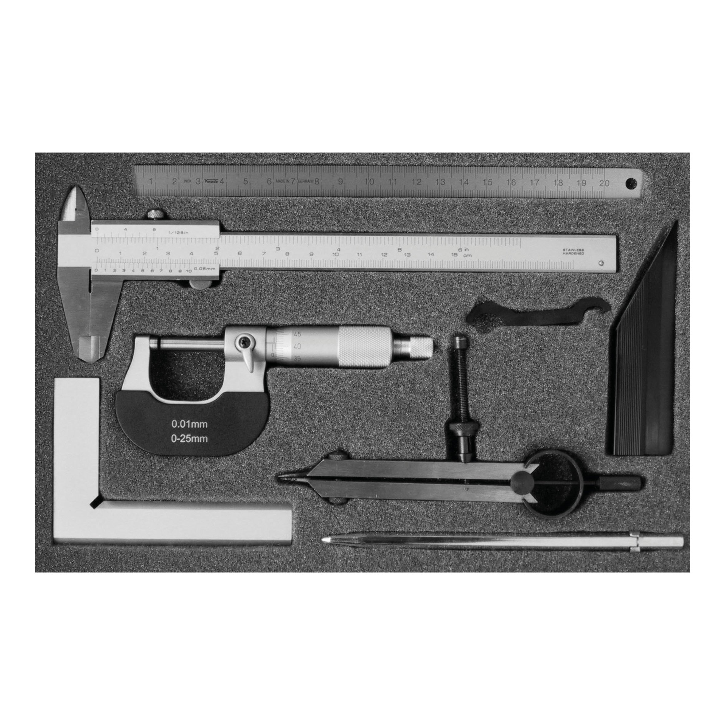 Messzeug-Satz 7-teilig