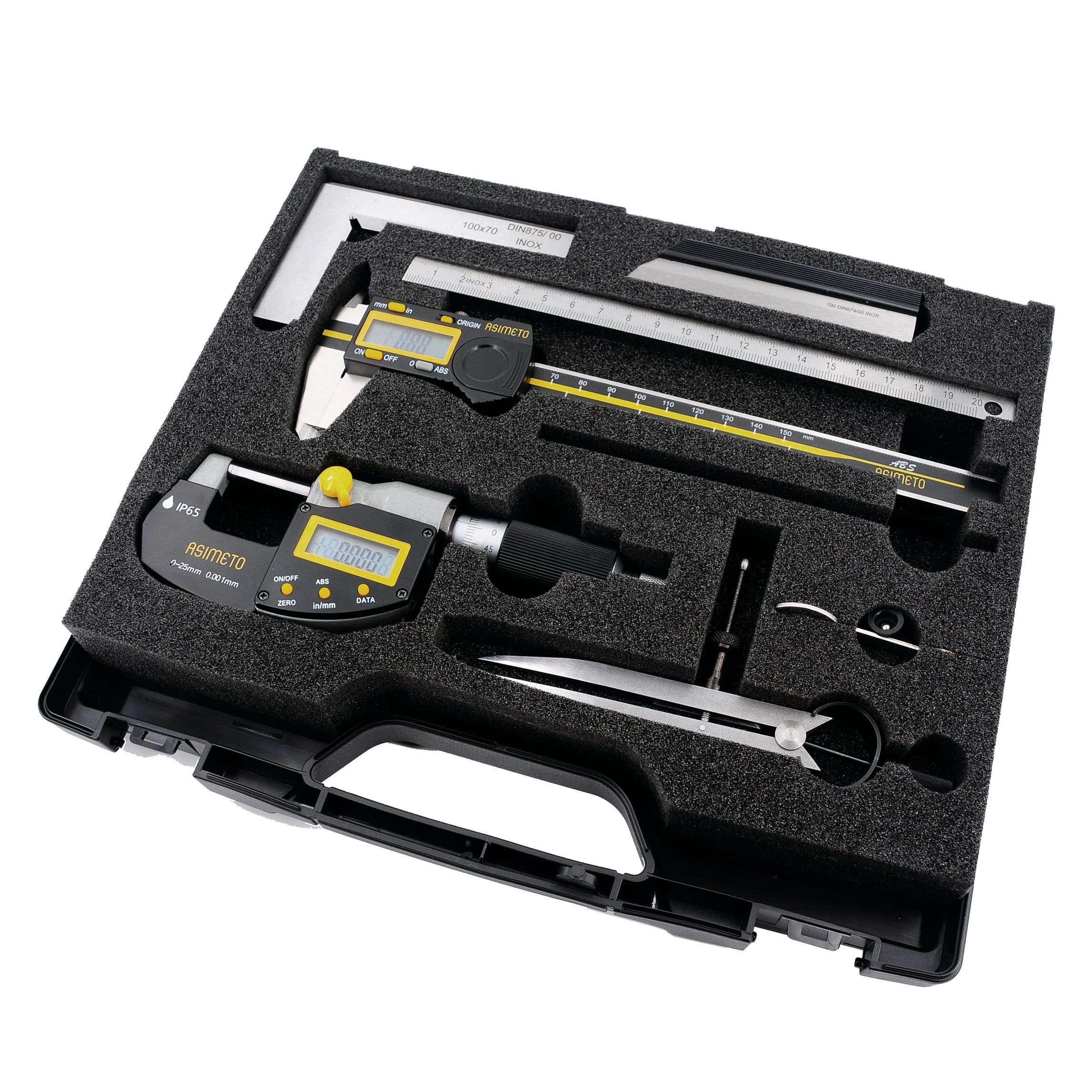 Digitaler-Messzeug-Satz 7-teilig