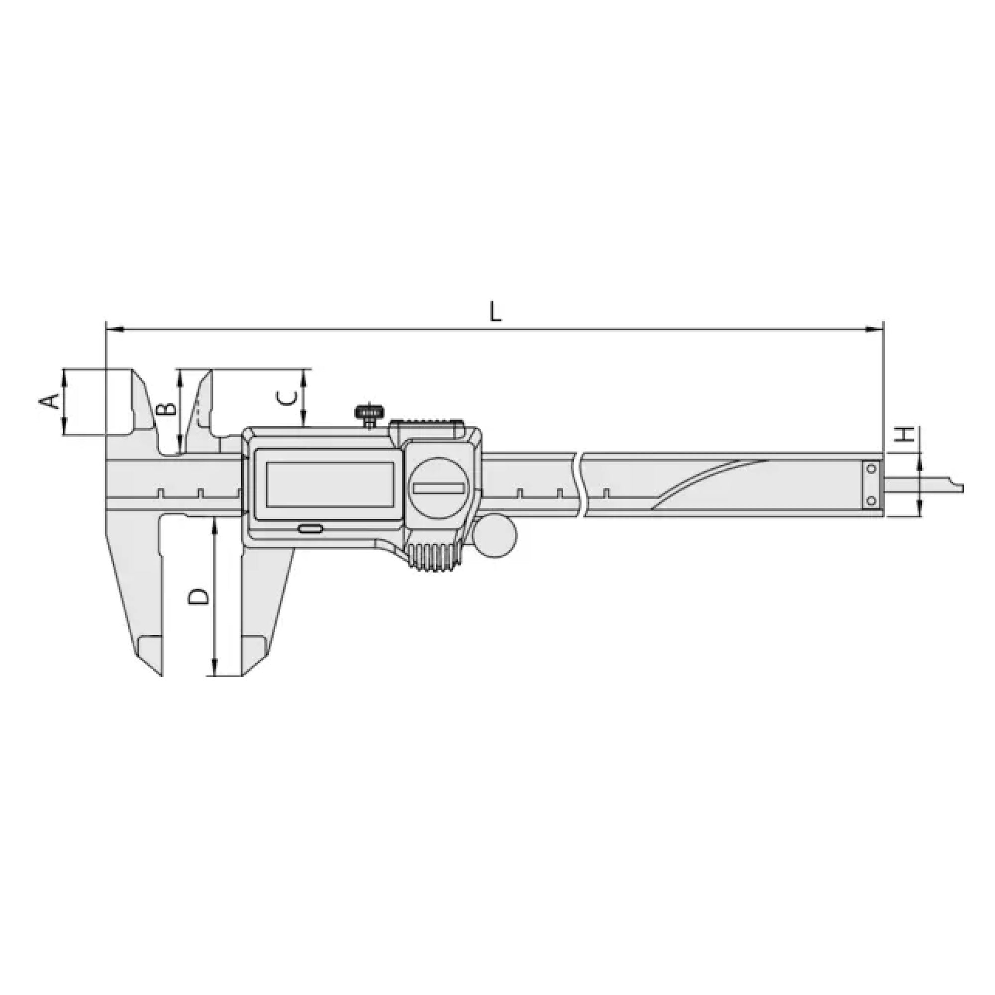 Mitutoyo Absolute Digimatic IP67 150mm