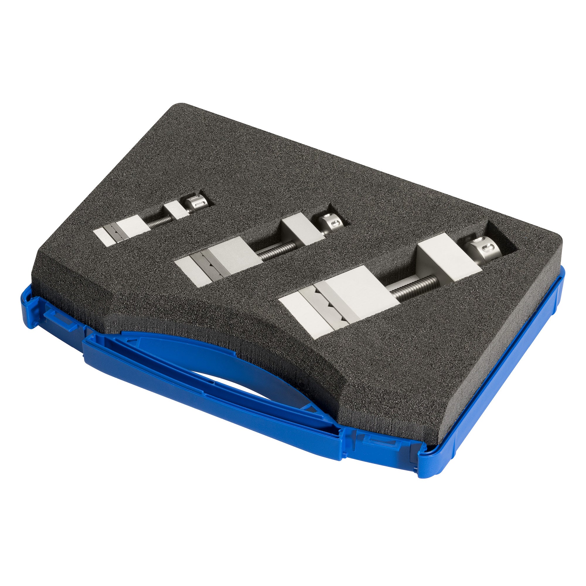 Präzisionsschraubstöcke im Satz