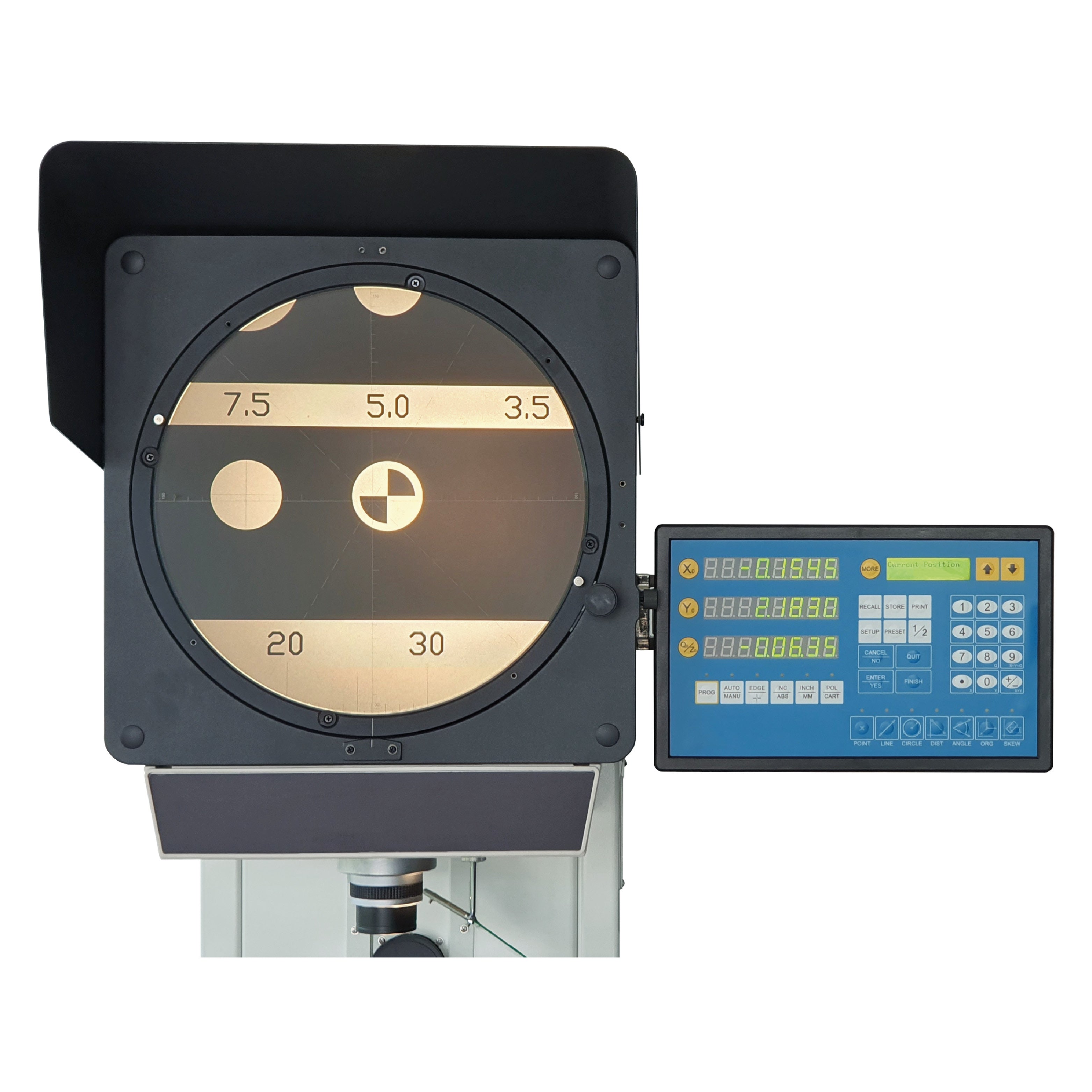 Profilprojektor HTP3015 Anzeige DC3000