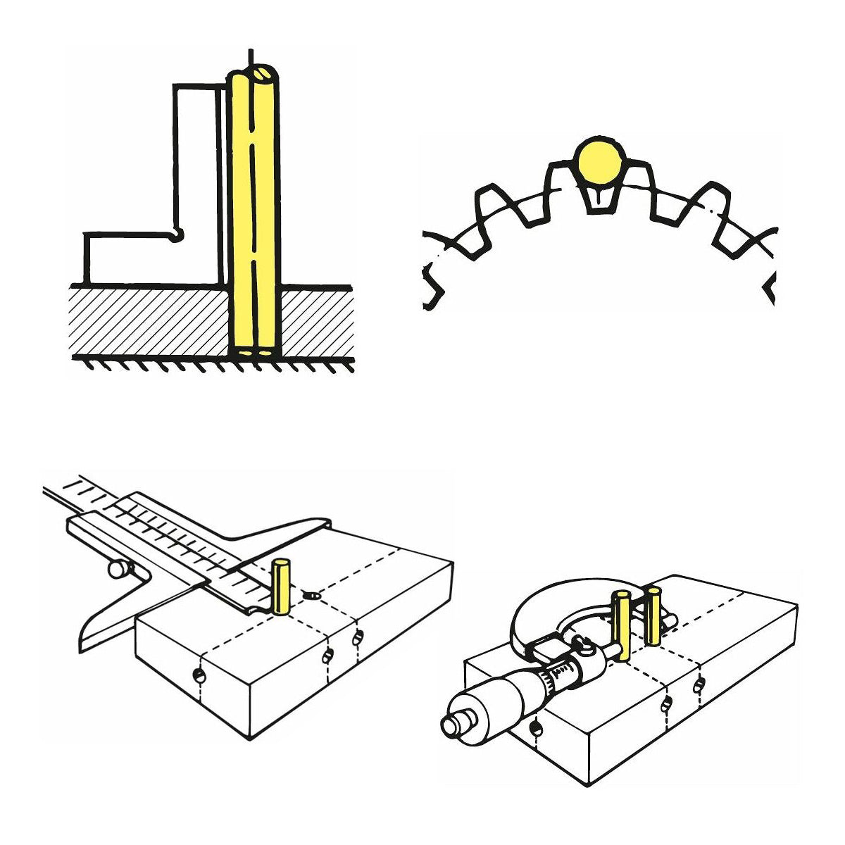Prüfstifte Anwendung