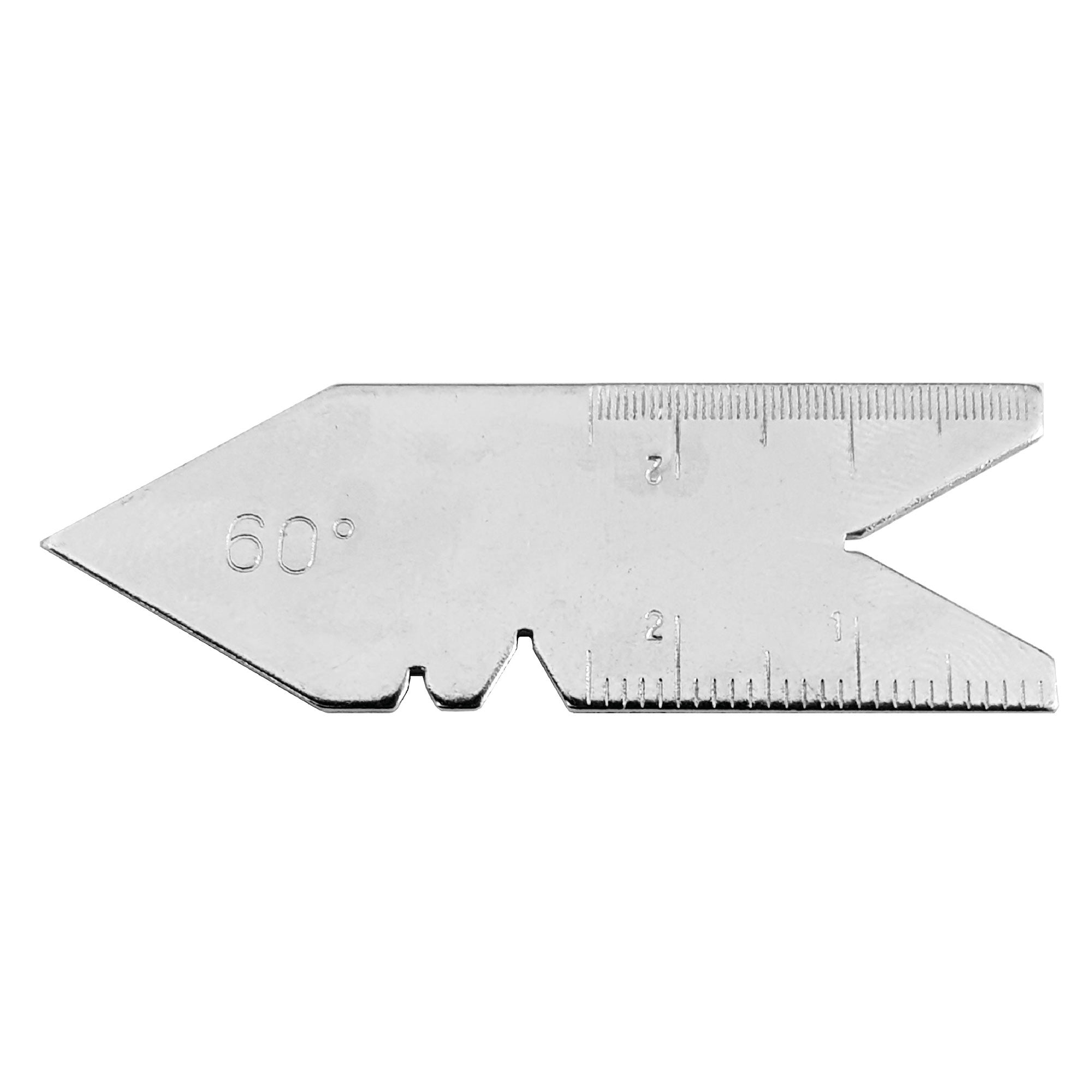 Spitz-Gewindestahl-Schleiflehre