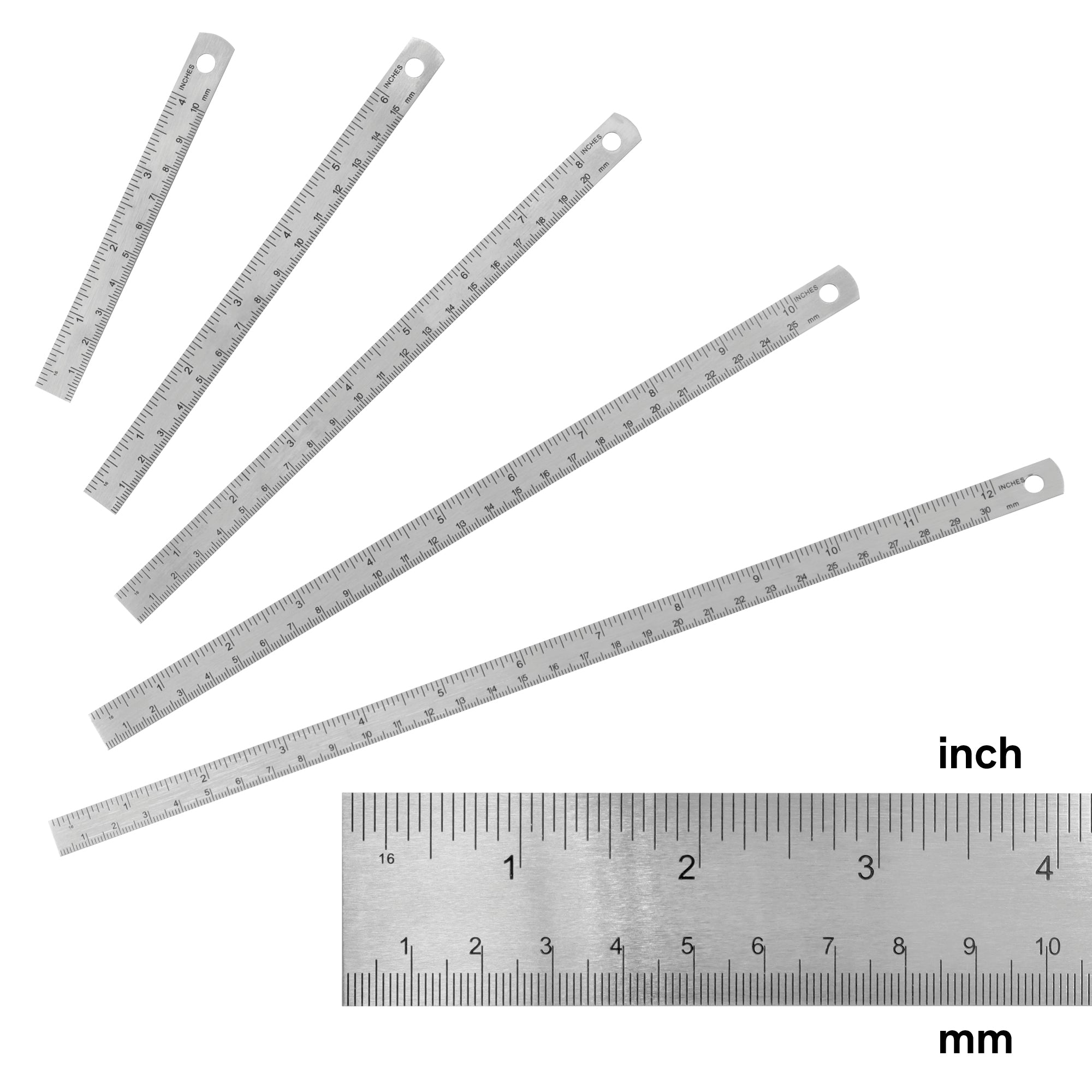 Stahlmaßstab 100 bis 1000 mm