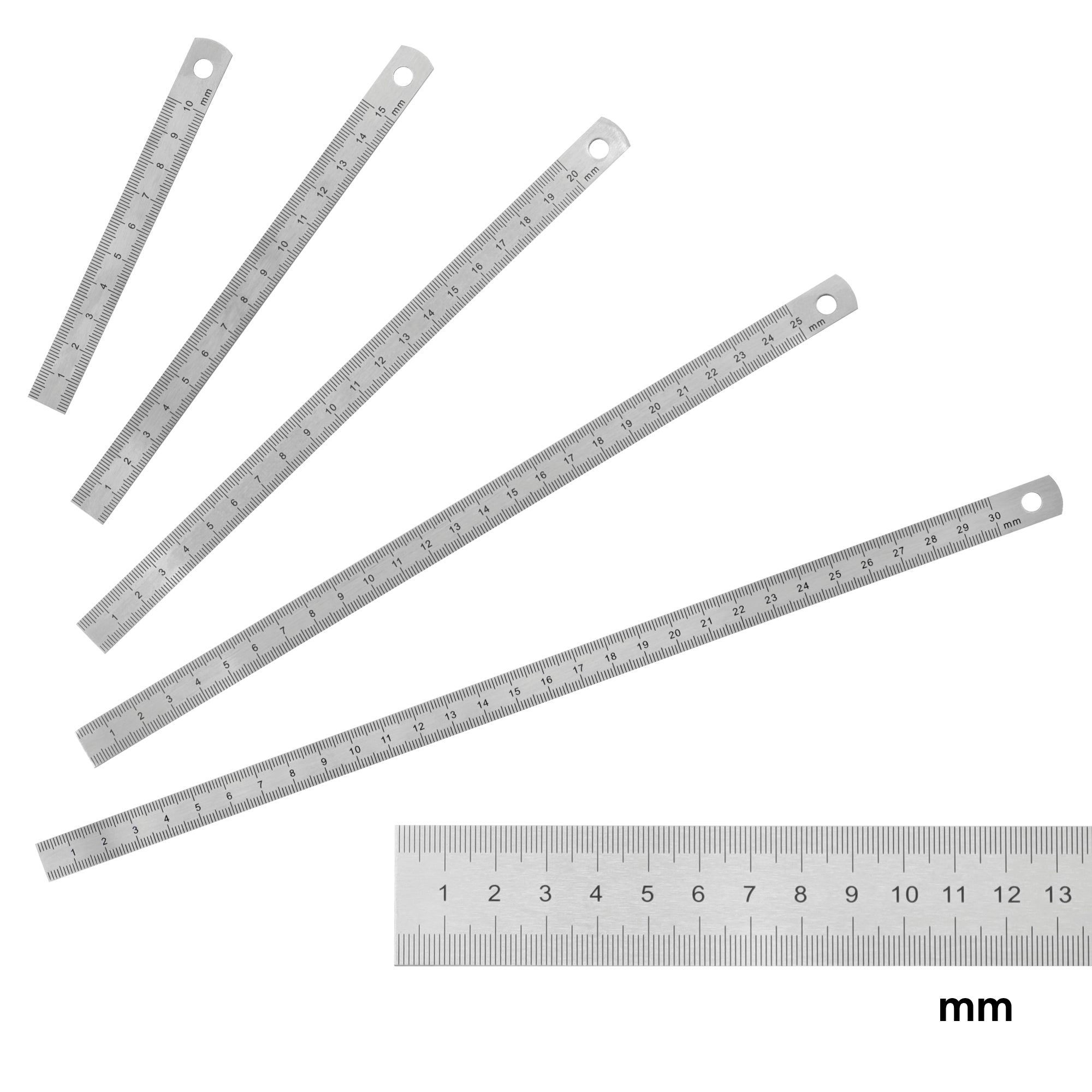 Stahlmaßstab 100 bis 1000 mm