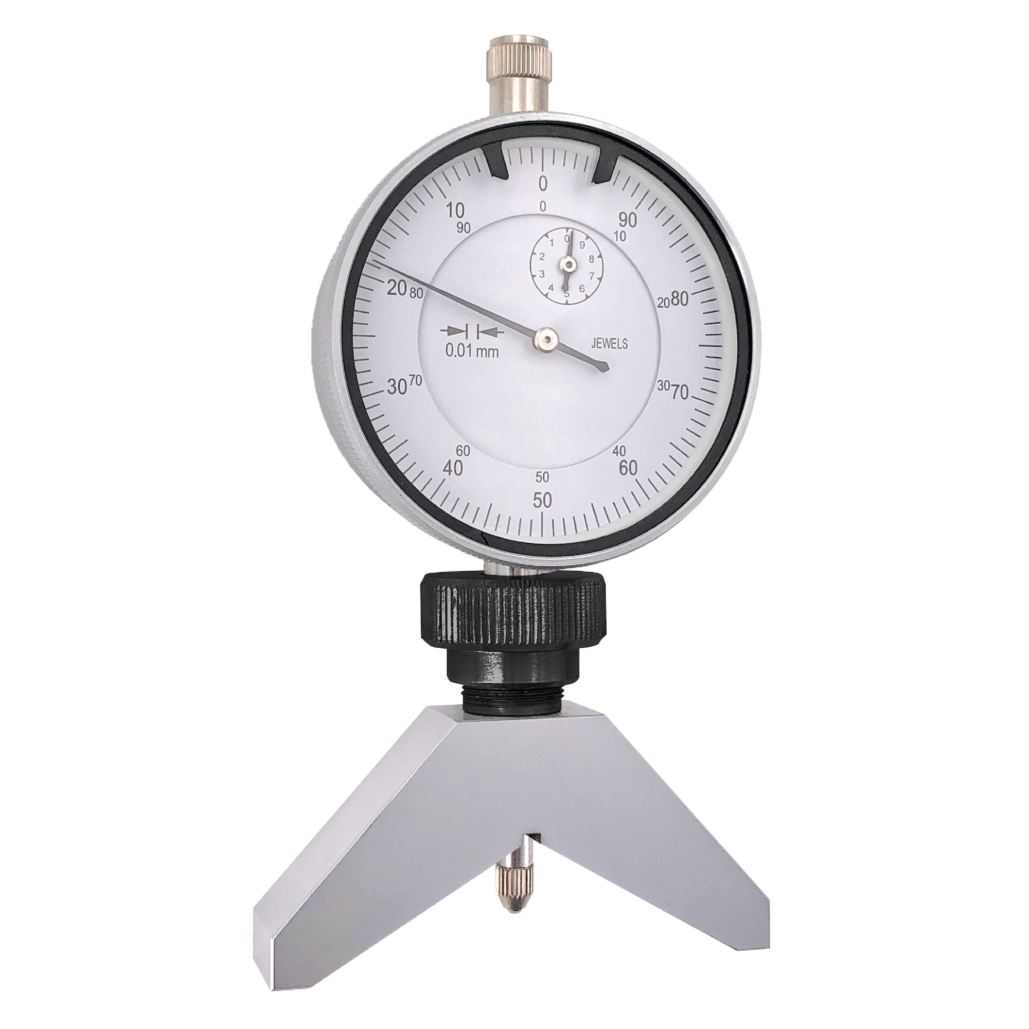 Tiefenmessgerät mit Messuhr analog prismatisch
