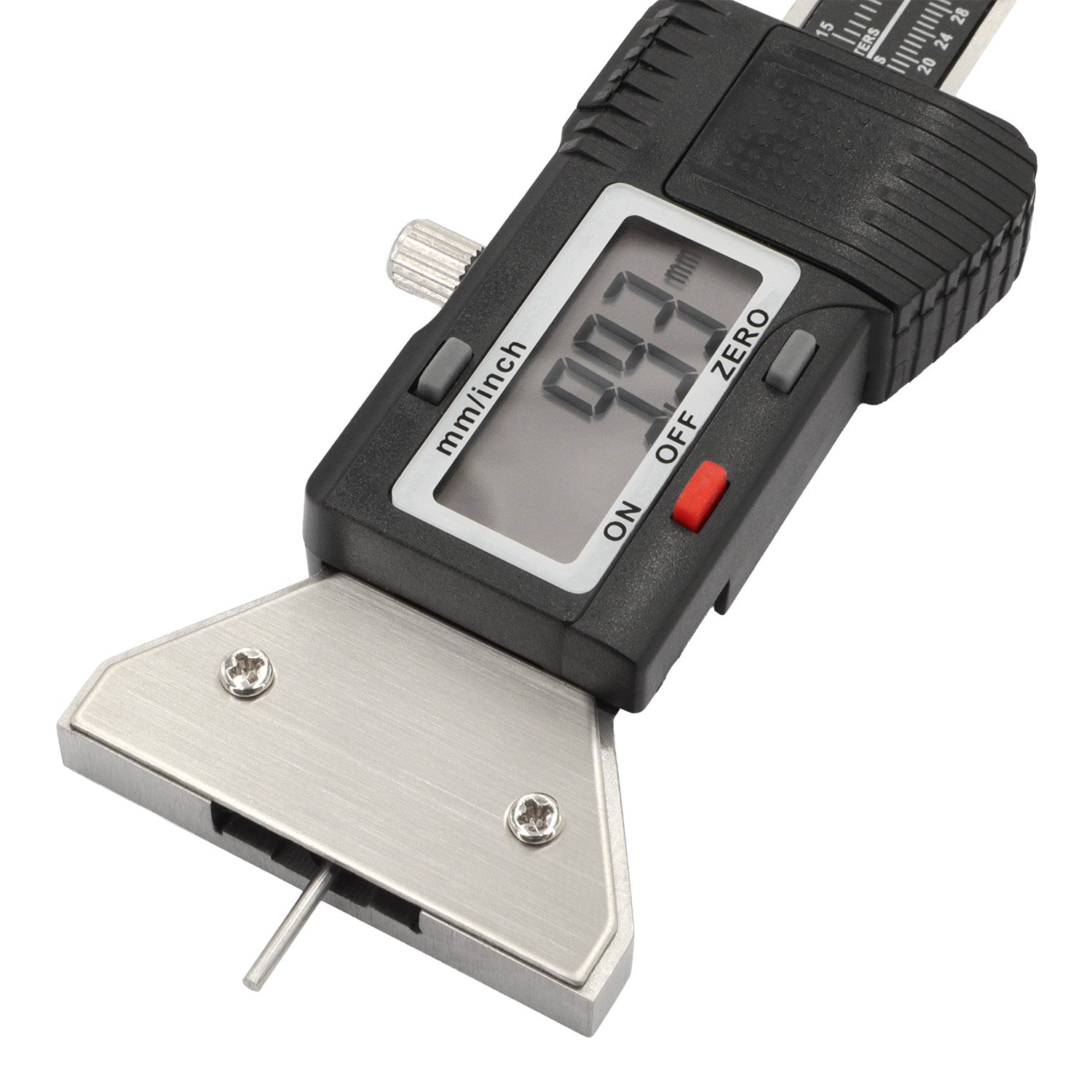 Digitaler Tiefenmesser mit Stift