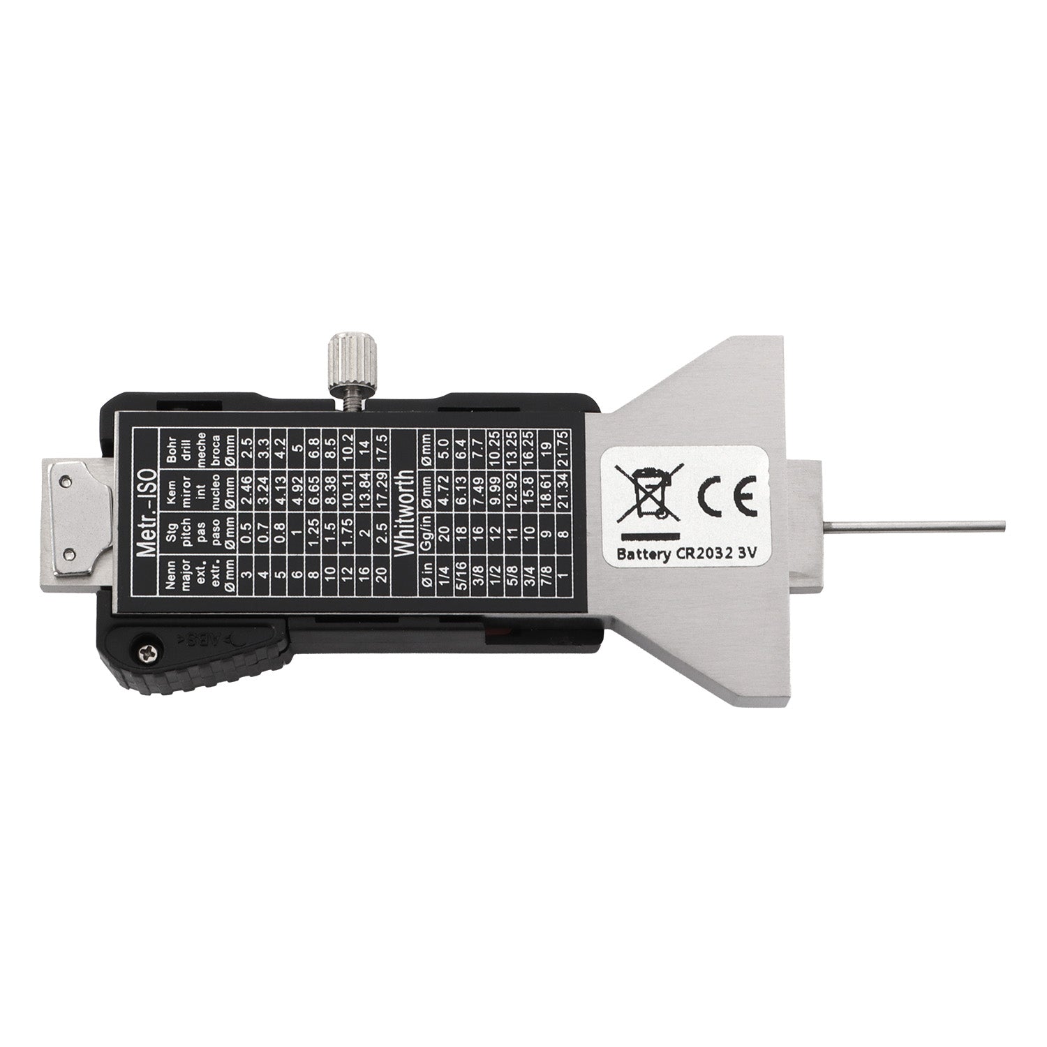 Digitaler Tiefenmesser mit Stift