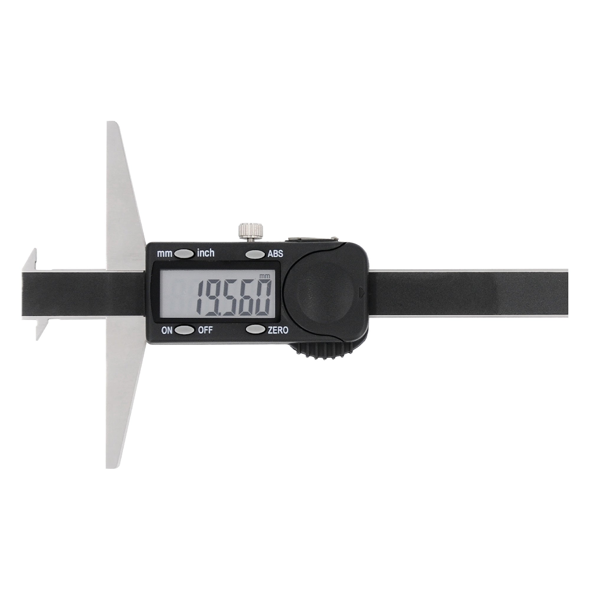 Digitaler Tiefenmessschieber mit Doppelhaken