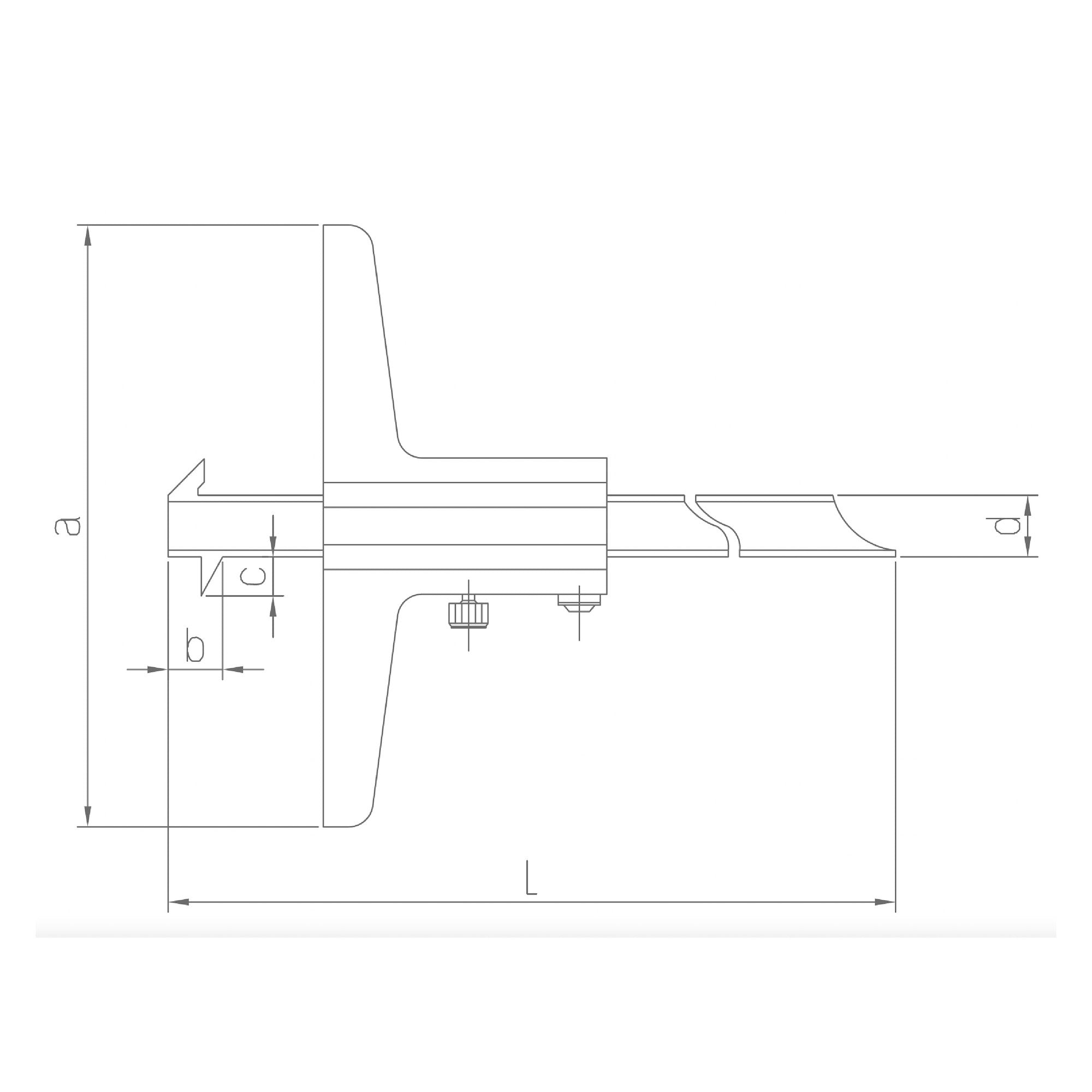 Tiefenmessschieber mit Haken