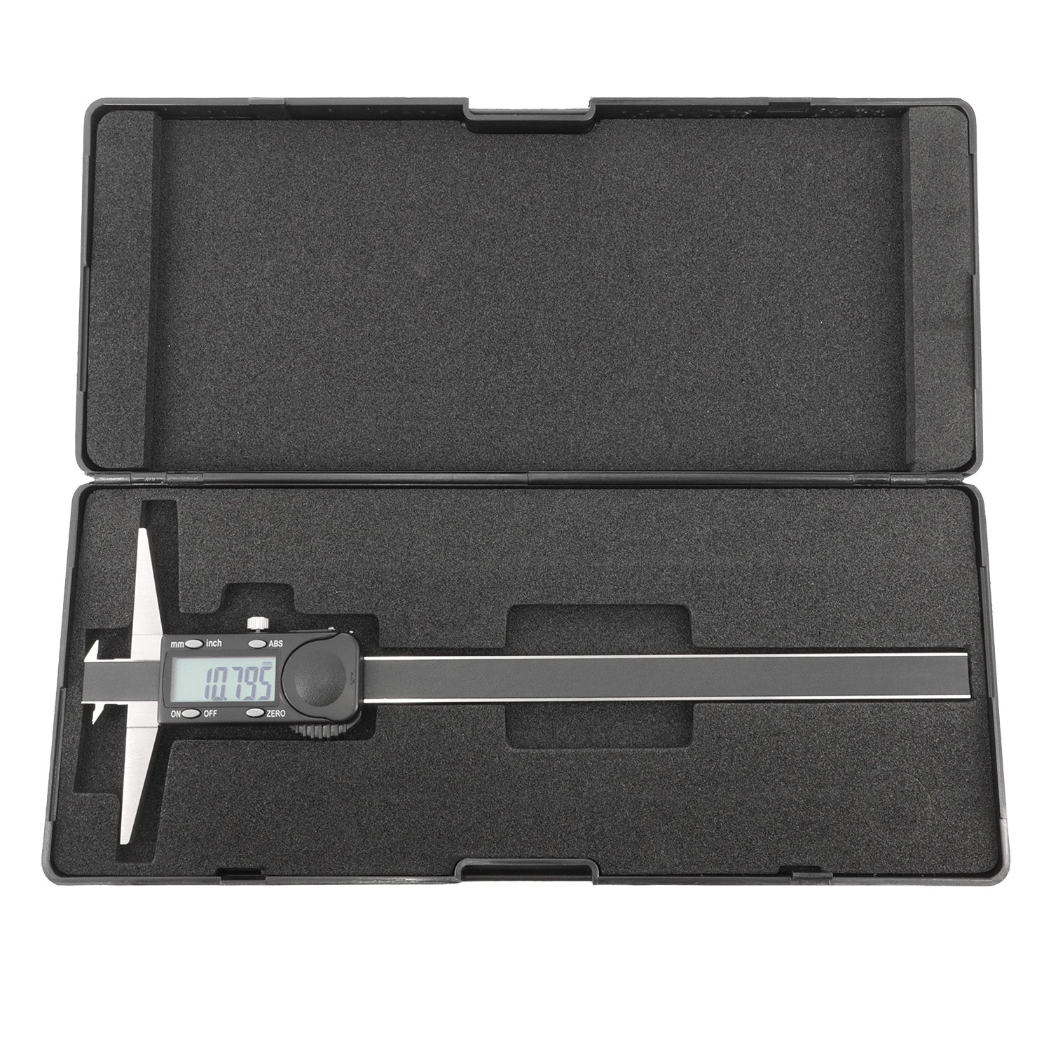 Digitaler Tiefenmessschieber mit Doppelhaken