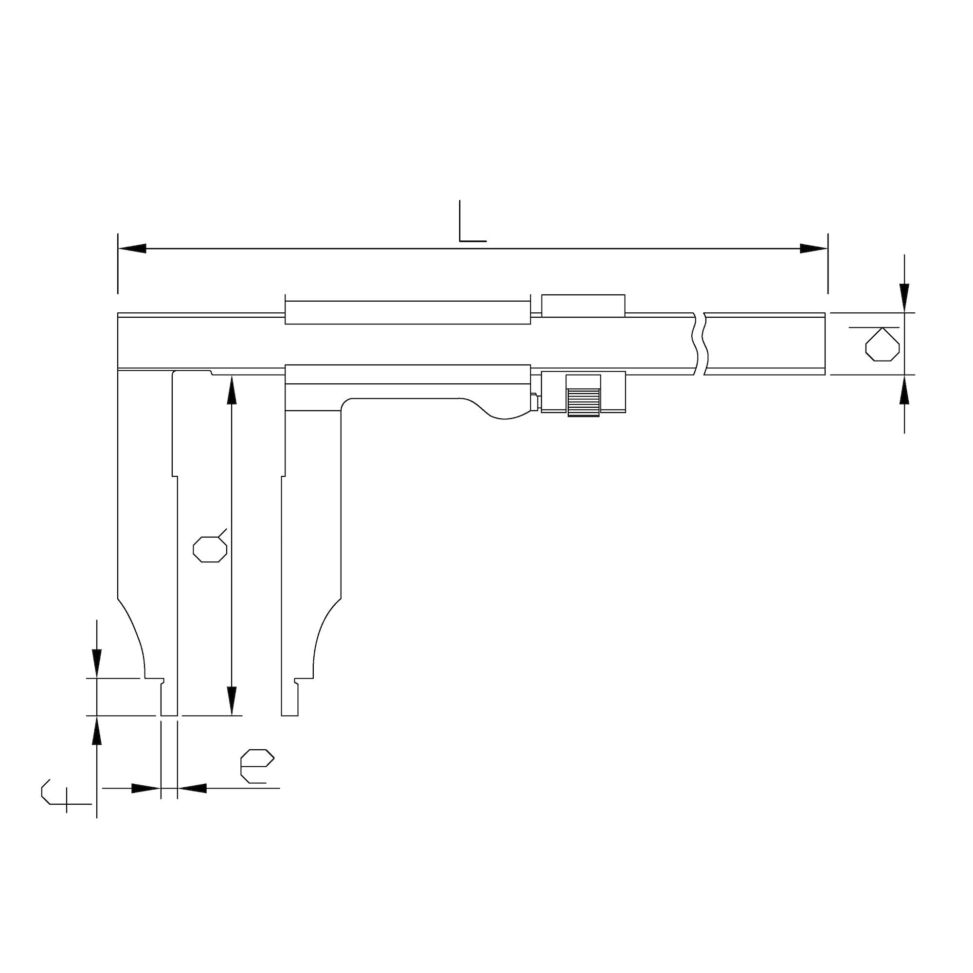 Digitaler Werkstattmessschieber
