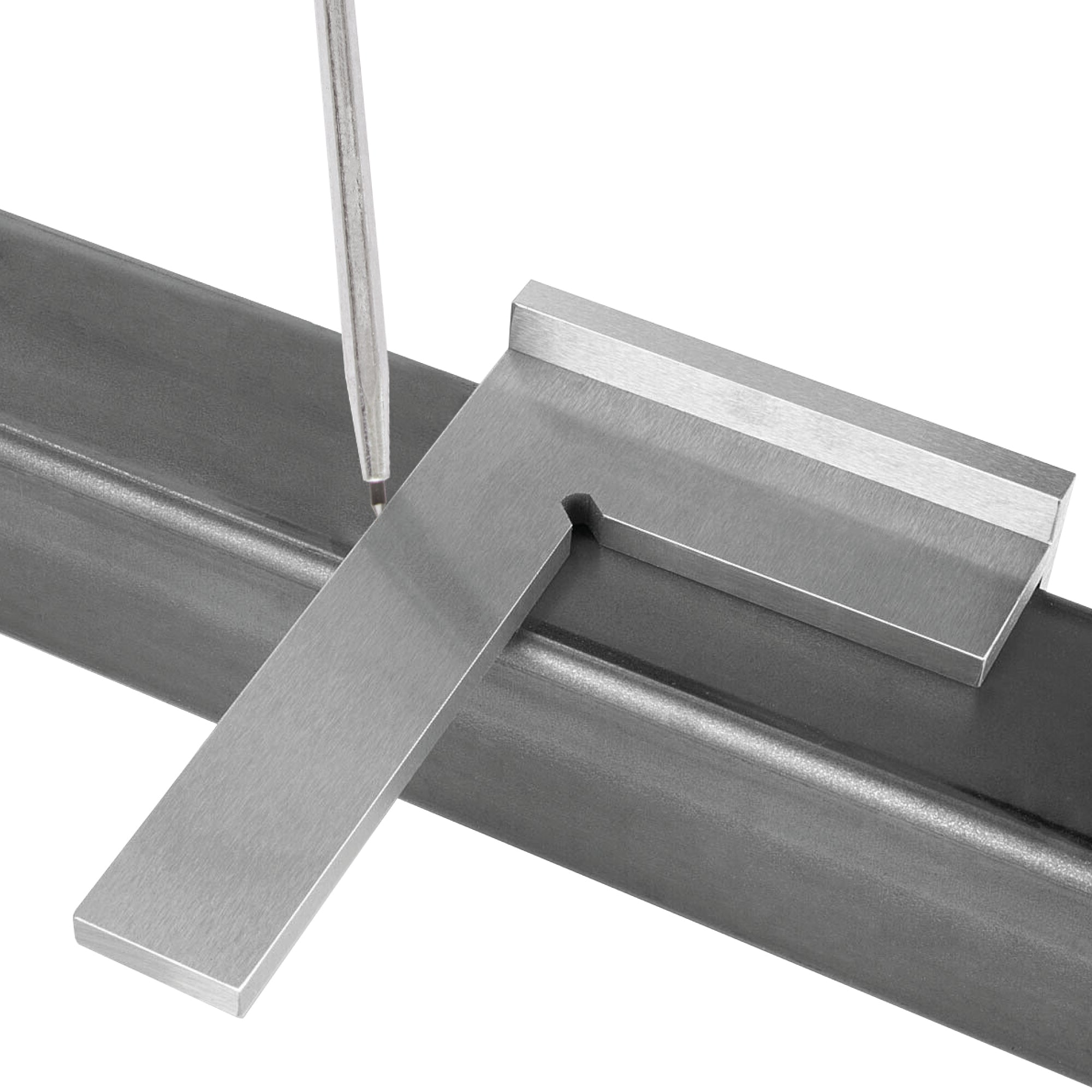 Anreißen mit Anschlagwinkel