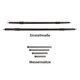 Bügelmessschraube mit auswechselbaren Einsätzen