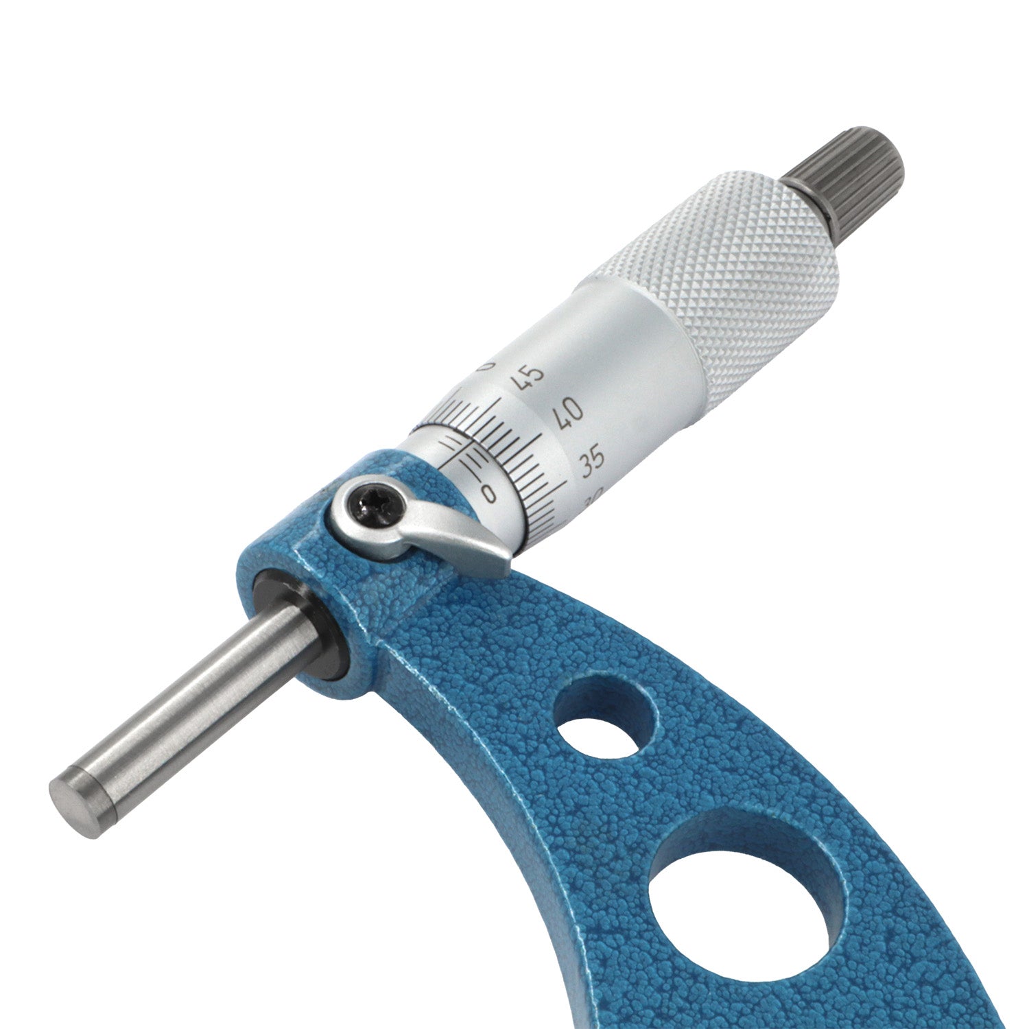 Micrometer with interchangeable inserts