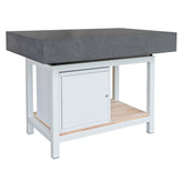 Granitplatte mit Werkzeugschrank