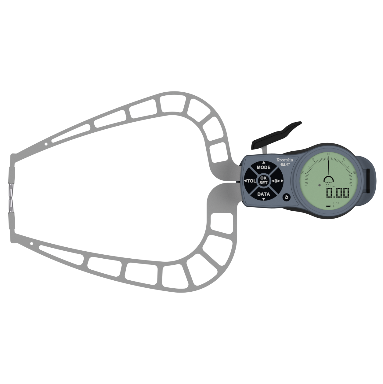 Kroeplin Digitaler Außentaster K450