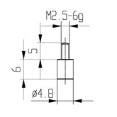 Messeinsätze für Messuhr, verschiedene Formen - ASIMETO Germany