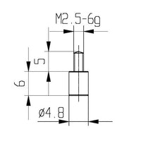 Messeinsätze für Messuhr, verschiedene Formen - ASIMETO Germany