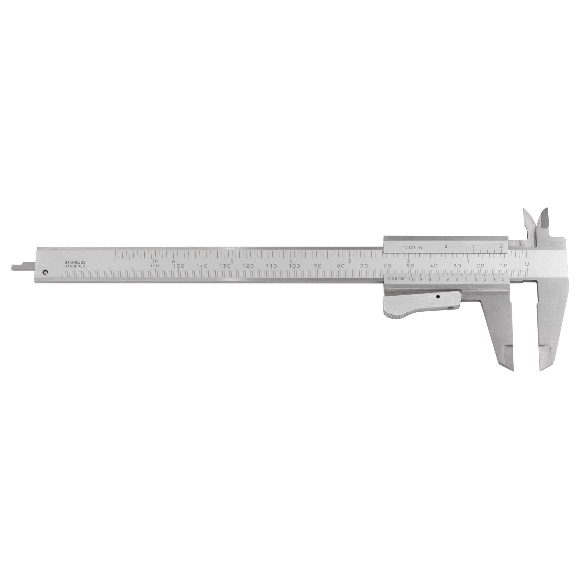 Messschieber für Linkshänder mit Momentverstellung