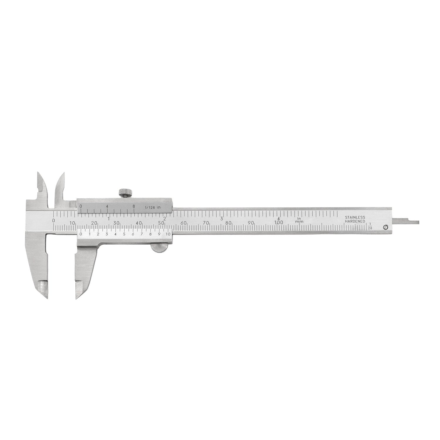 Basic caliper with locking screw