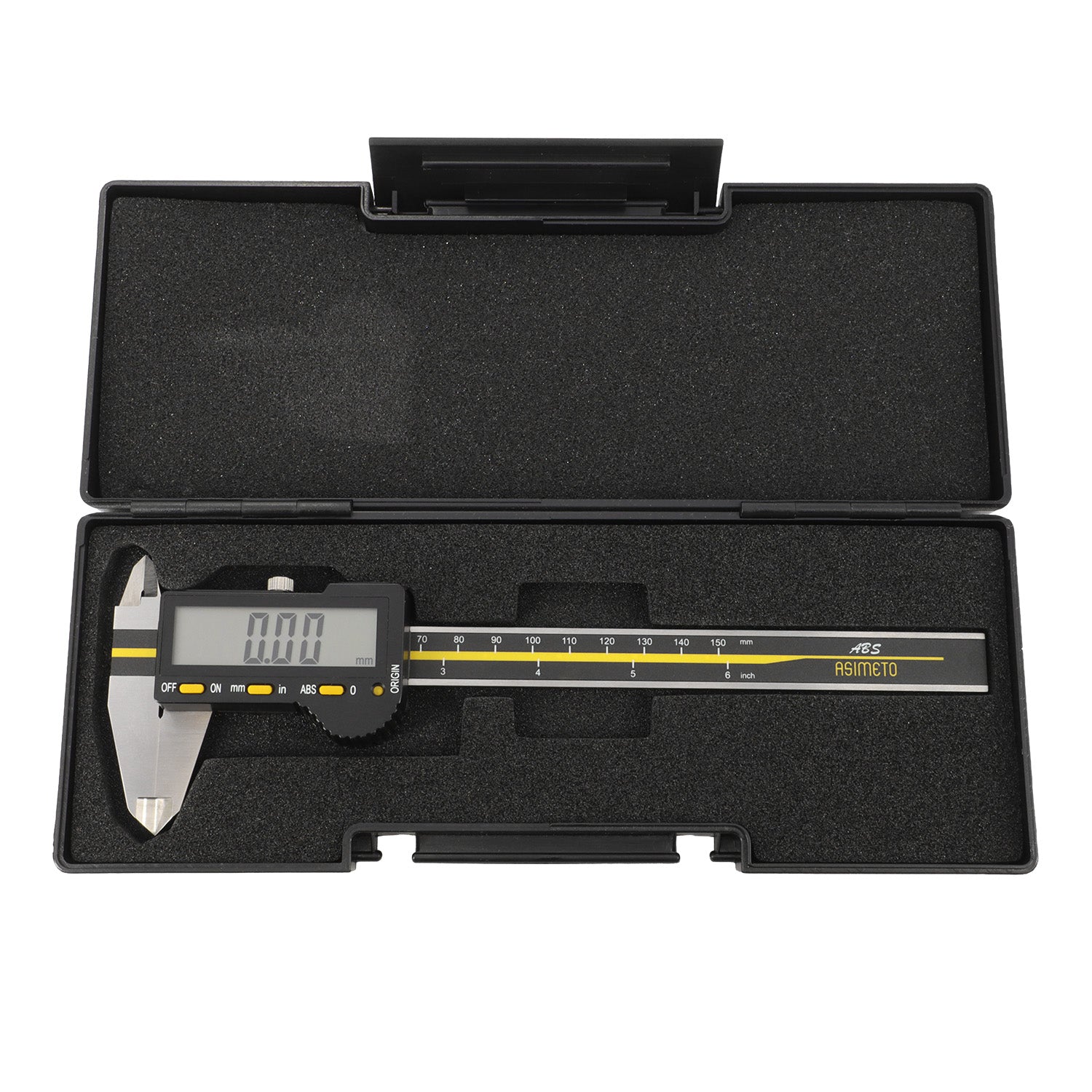 ASIMETO Digitaler Messschieber mit großem Display