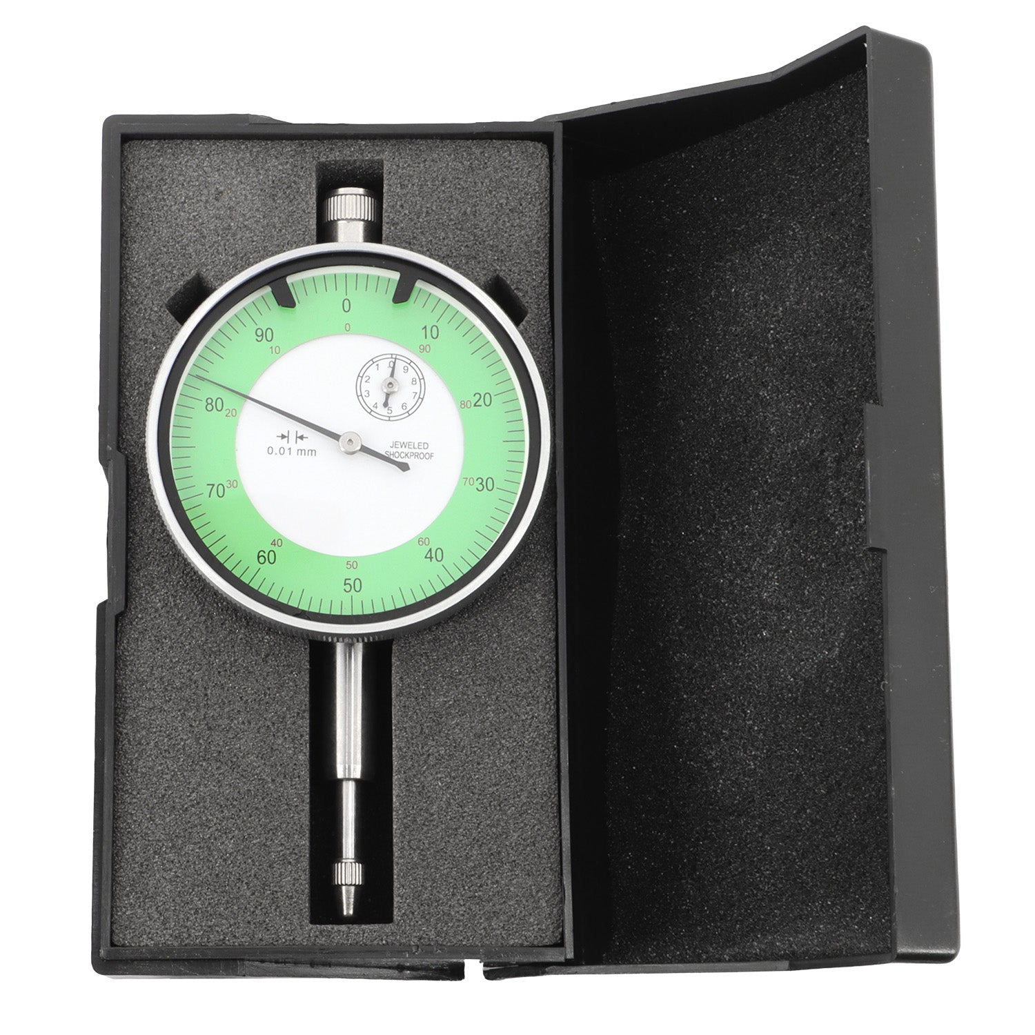 Messuhr analog mit Stoßschutz