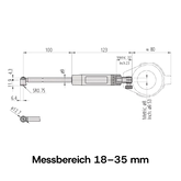 Mitutoyo Innenfeinmessgerät 0,01 mm