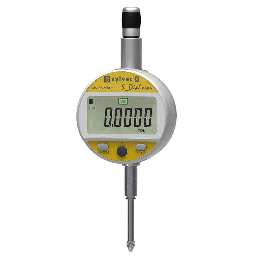 Sylvac S_Dial Work Nano Smart Digital-Messuhr – Messbereich 25 mm
